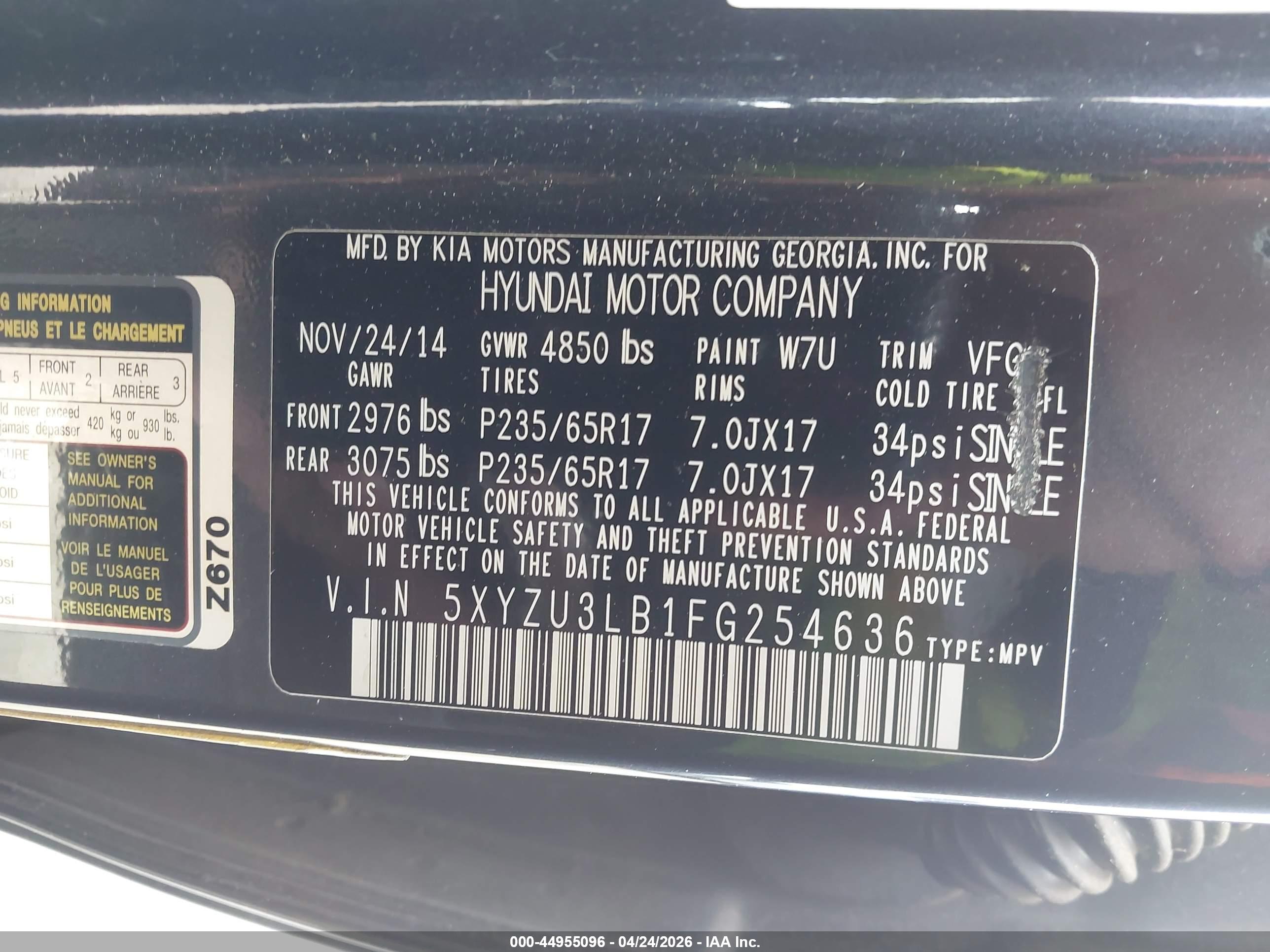 HYUNDAI SANTA image 9