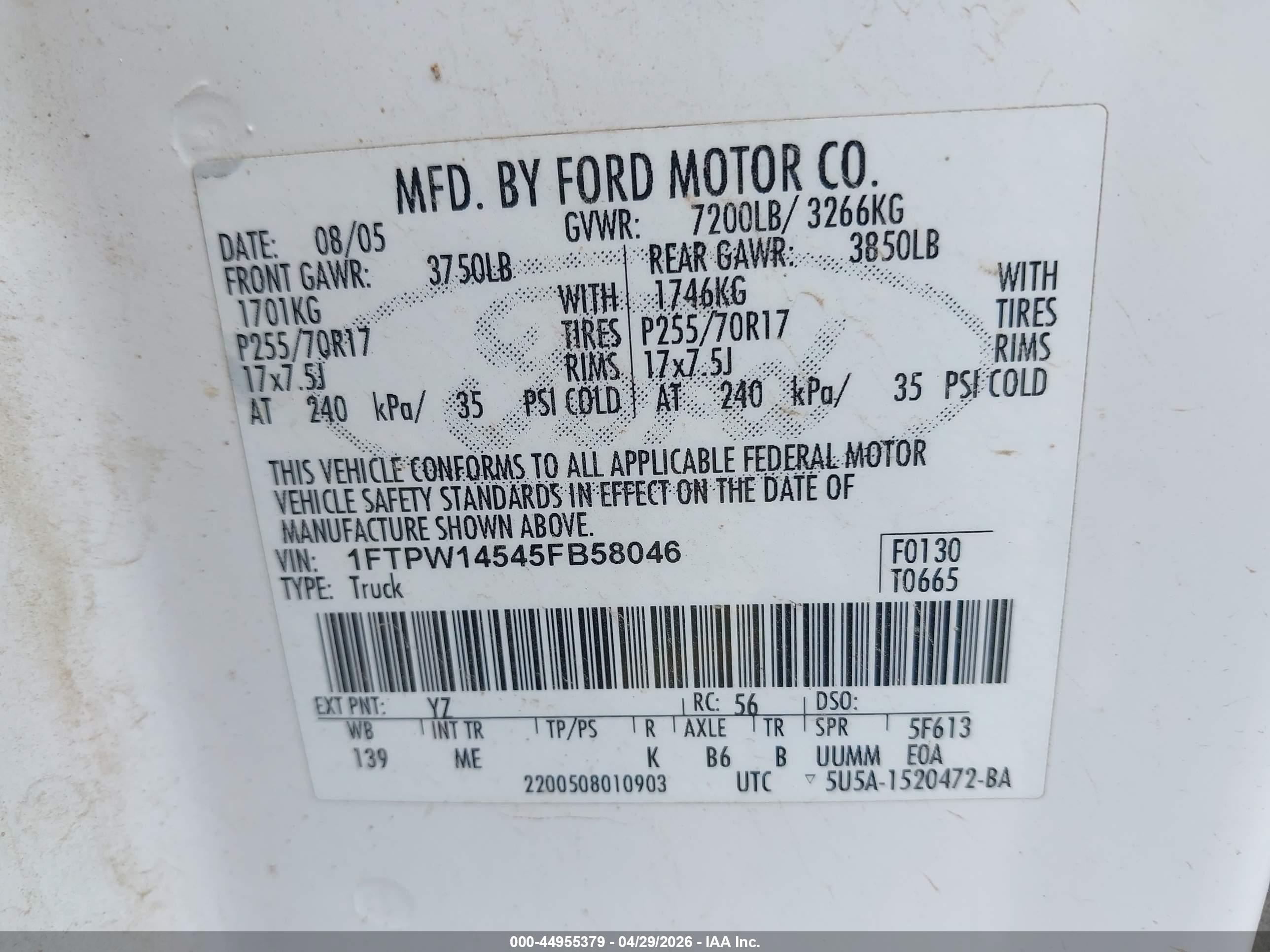 FORD F-150 image 9