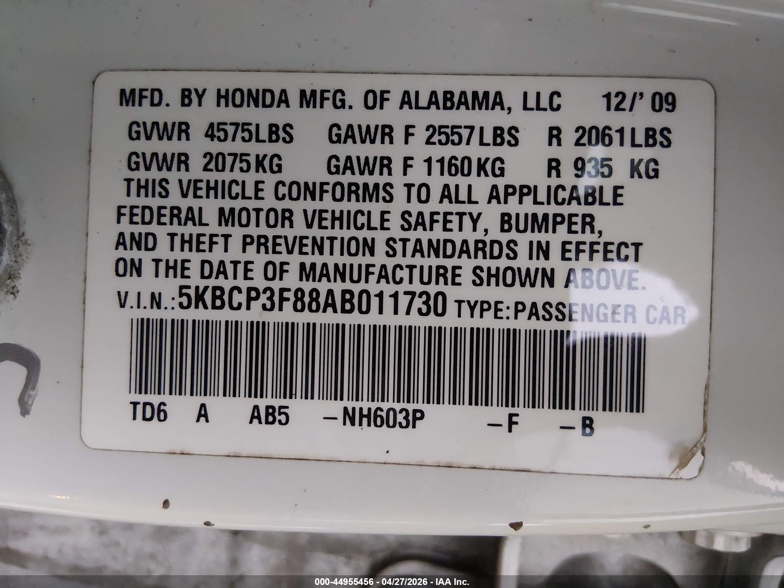 HONDA ACCORD image 9