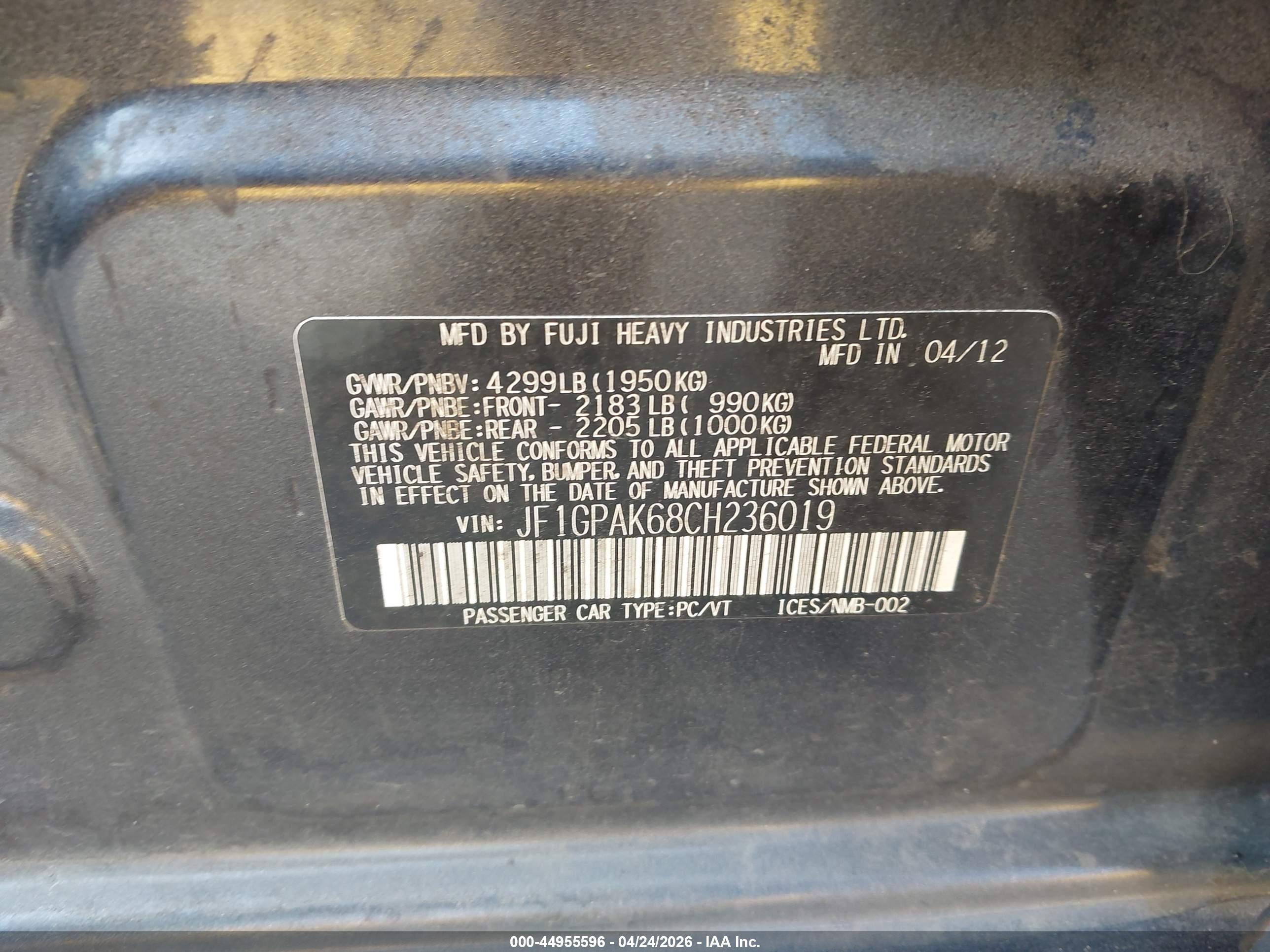 SUBARU IMPREZA image 9
