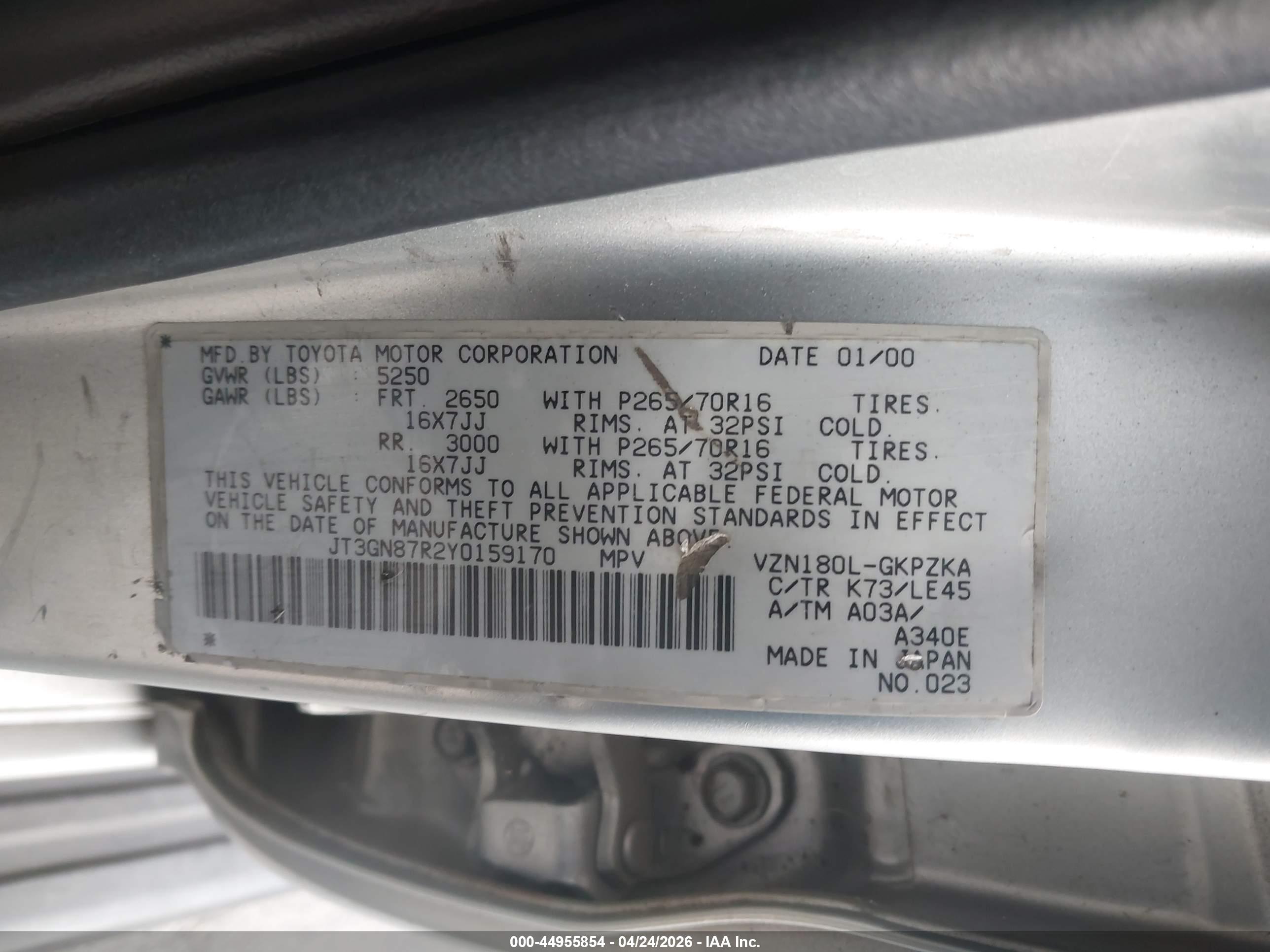 TOYOTA 4RUNNER image 9