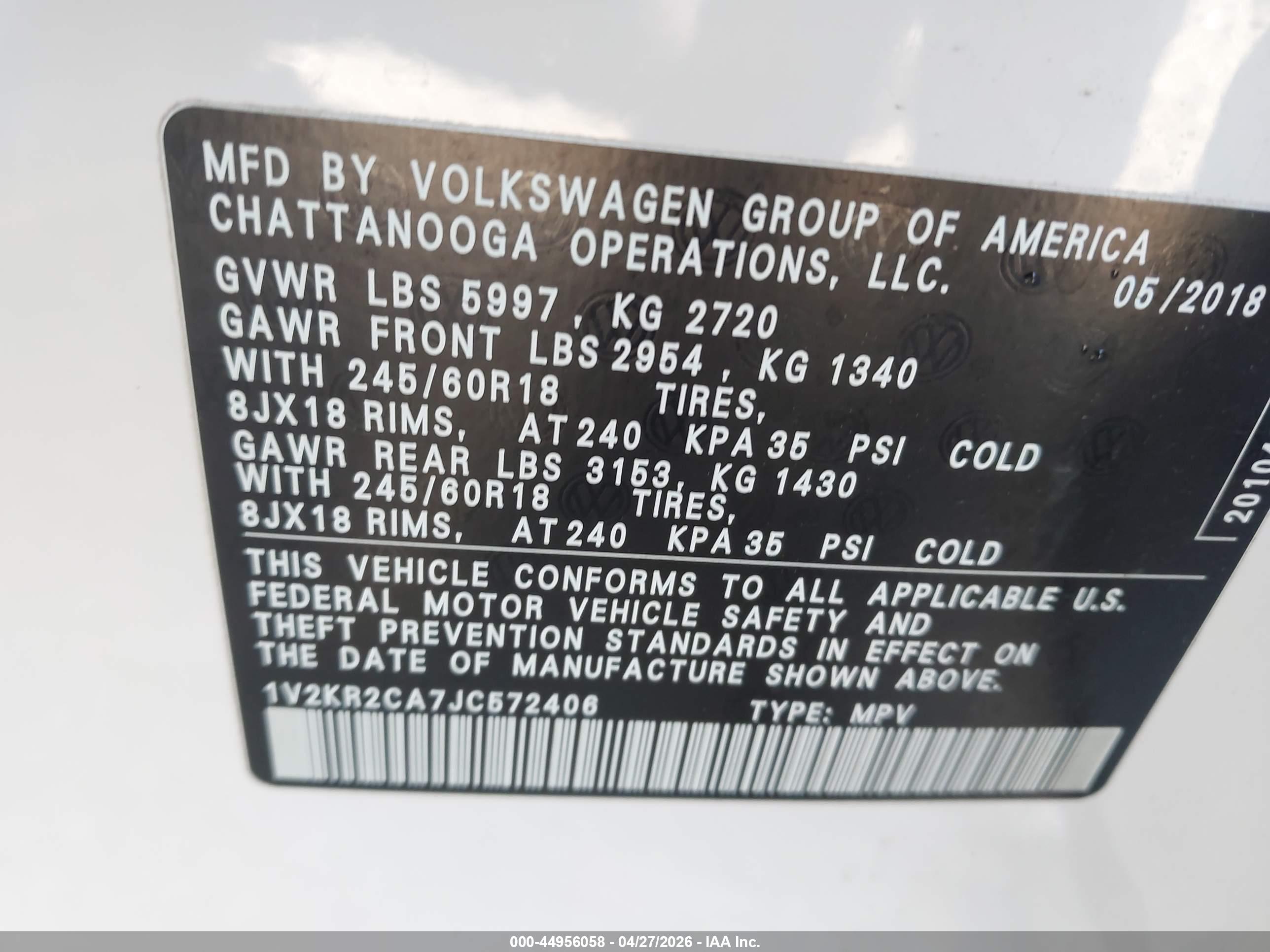 VOLKSWAGEN ATLAS image 9