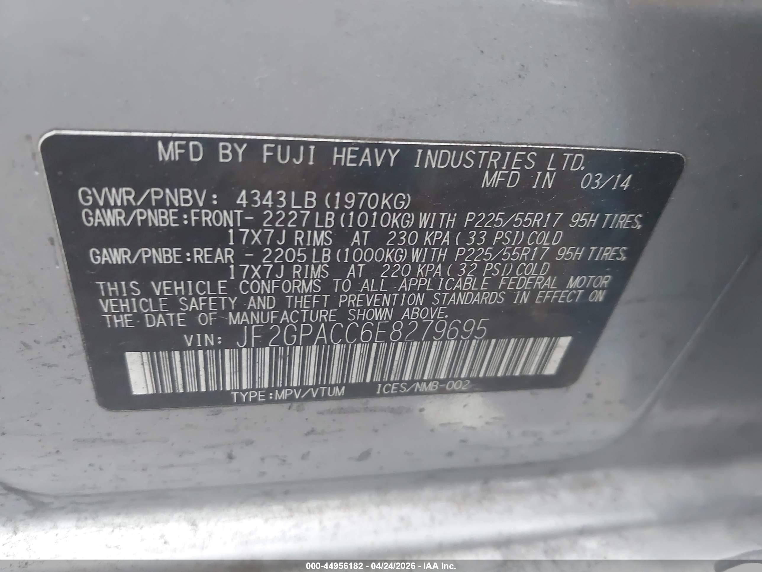 SUBARU XV image 9