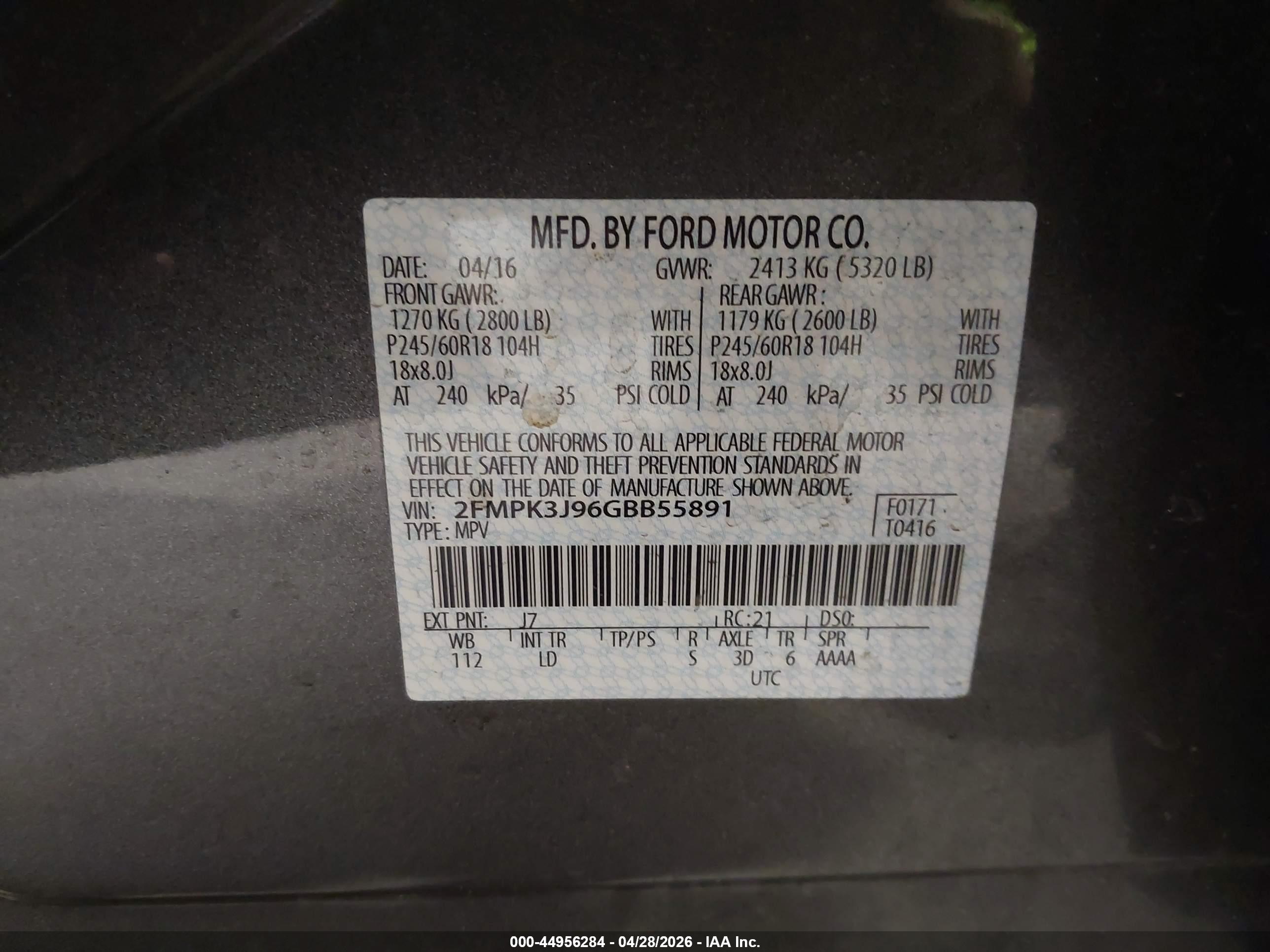 FORD EDGE image 9