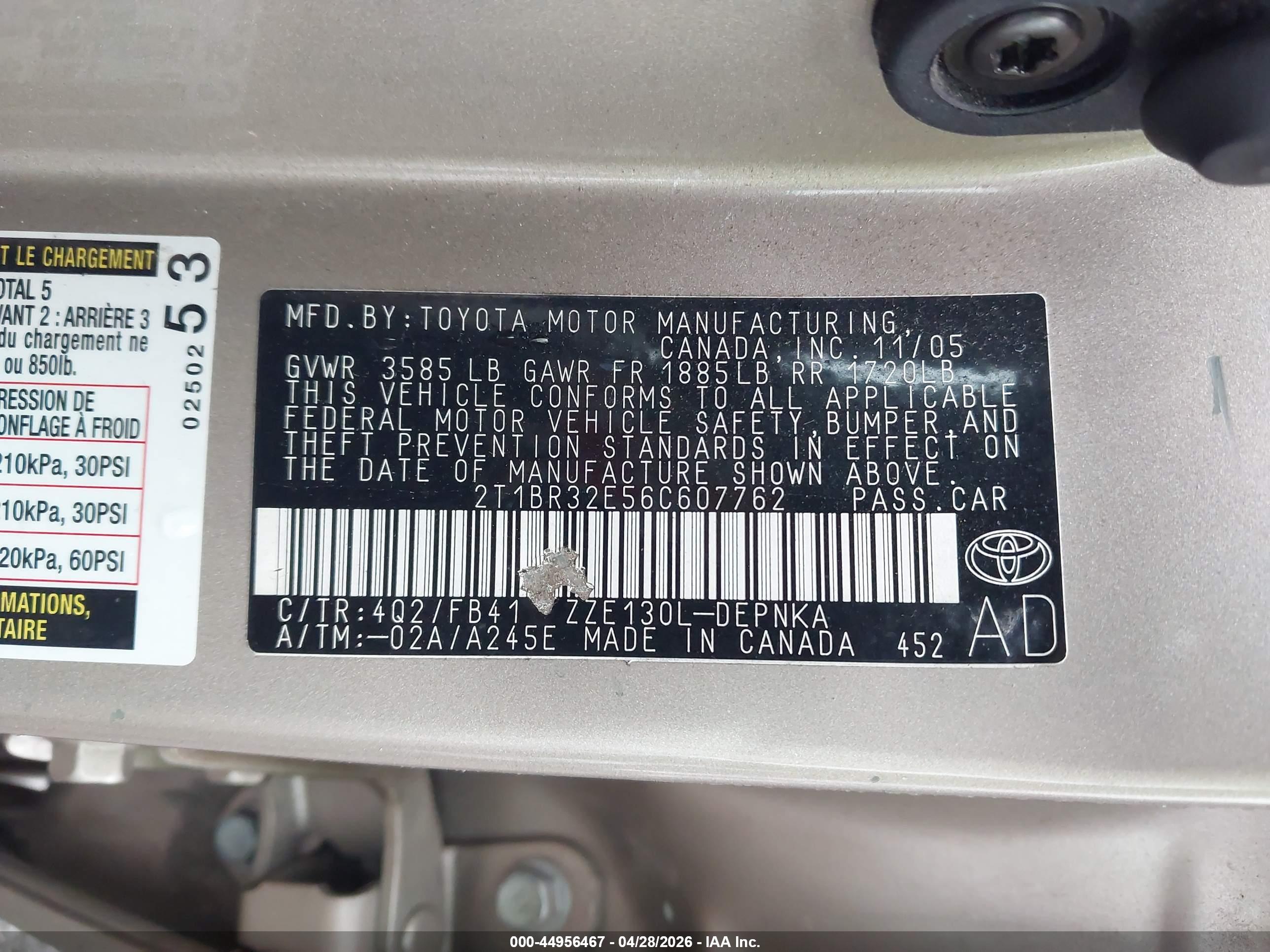 TOYOTA COROLLA image 9