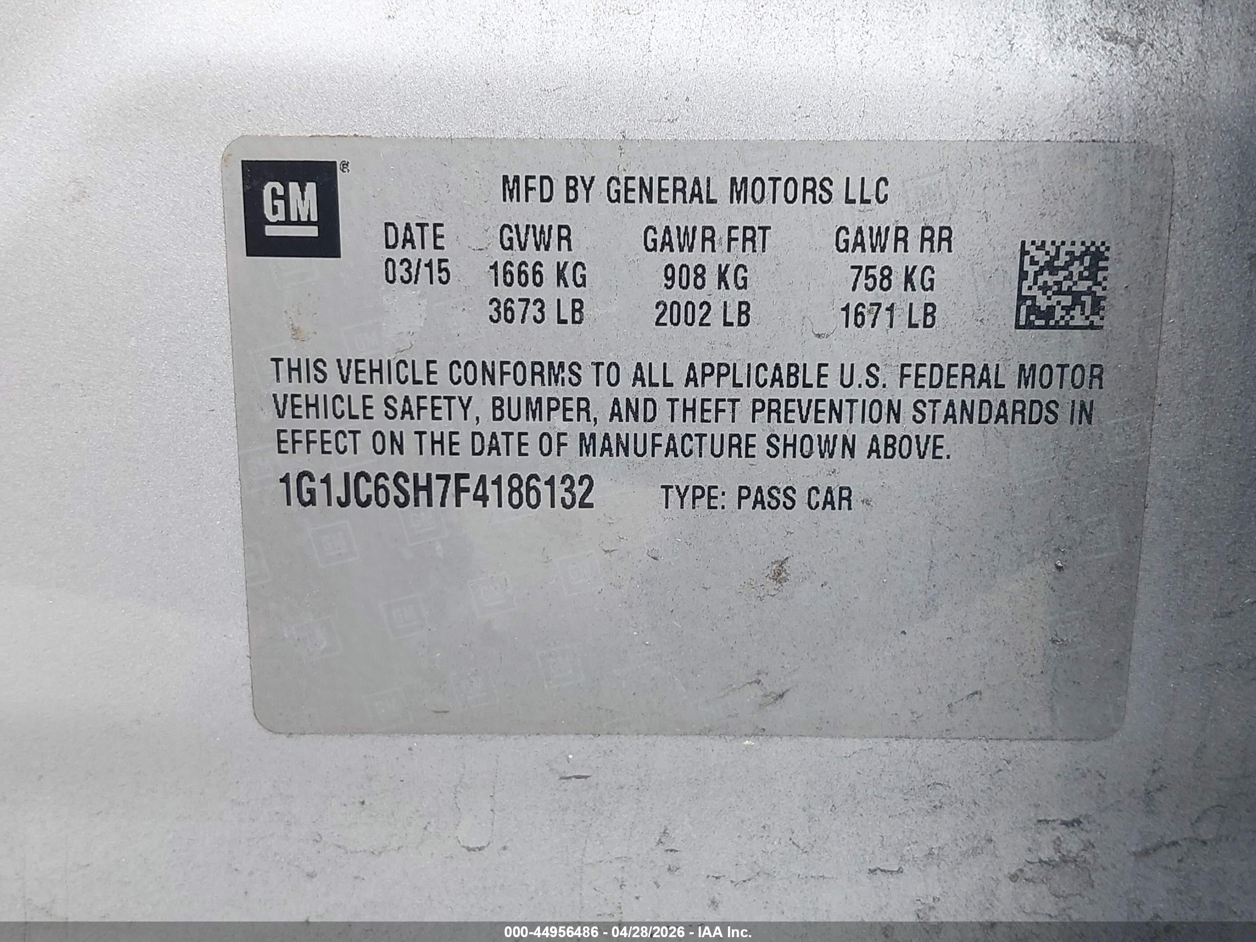 CHEVROLET SONIC image 9