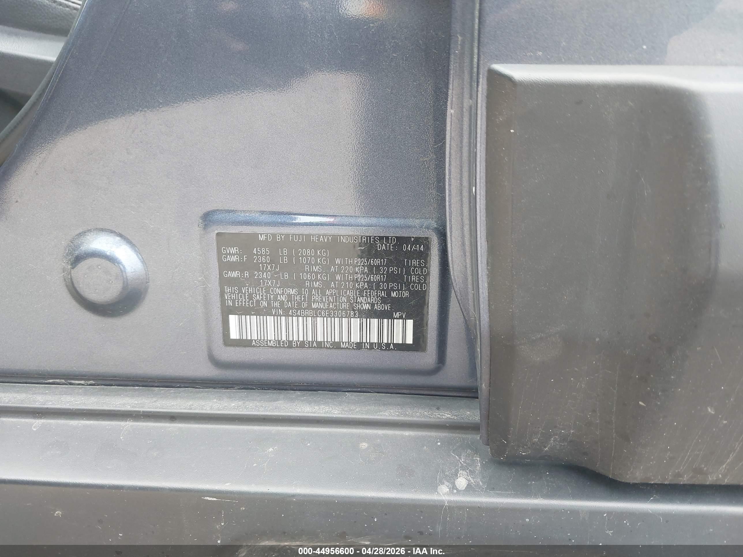 SUBARU OUTBACK image 9