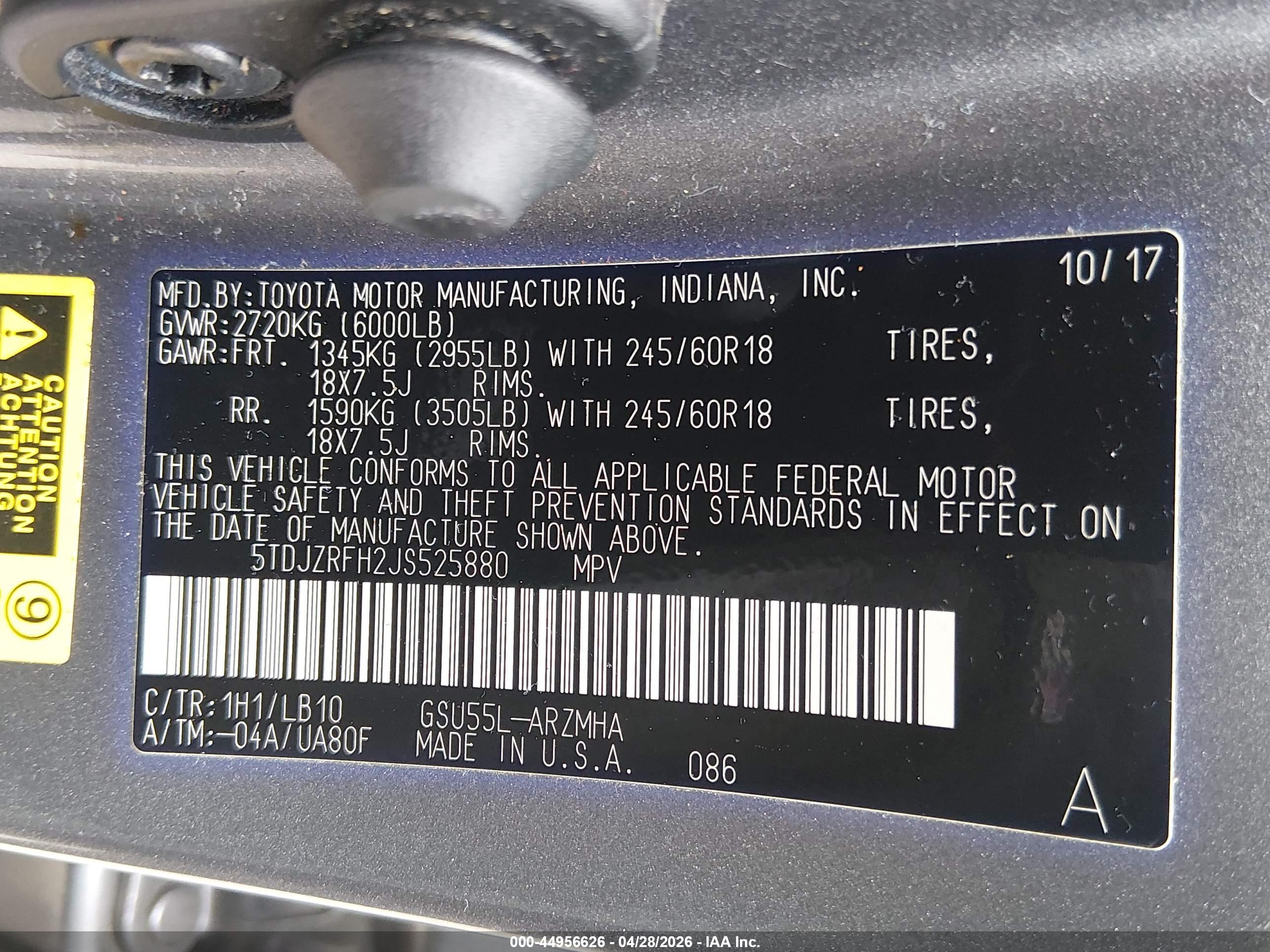 TOYOTA HIGHLANDER image 9