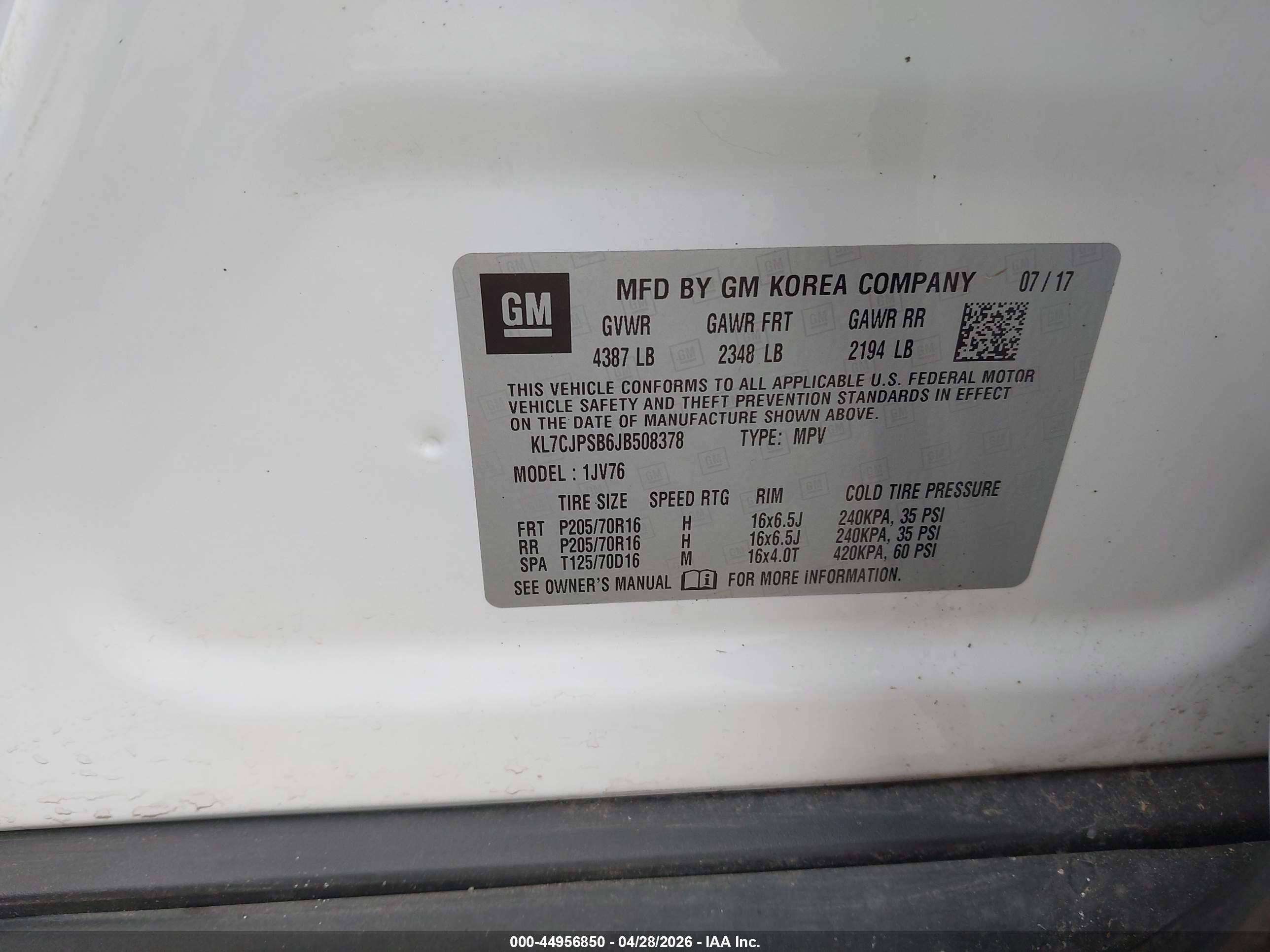 CHEVROLET TRAX image 9
