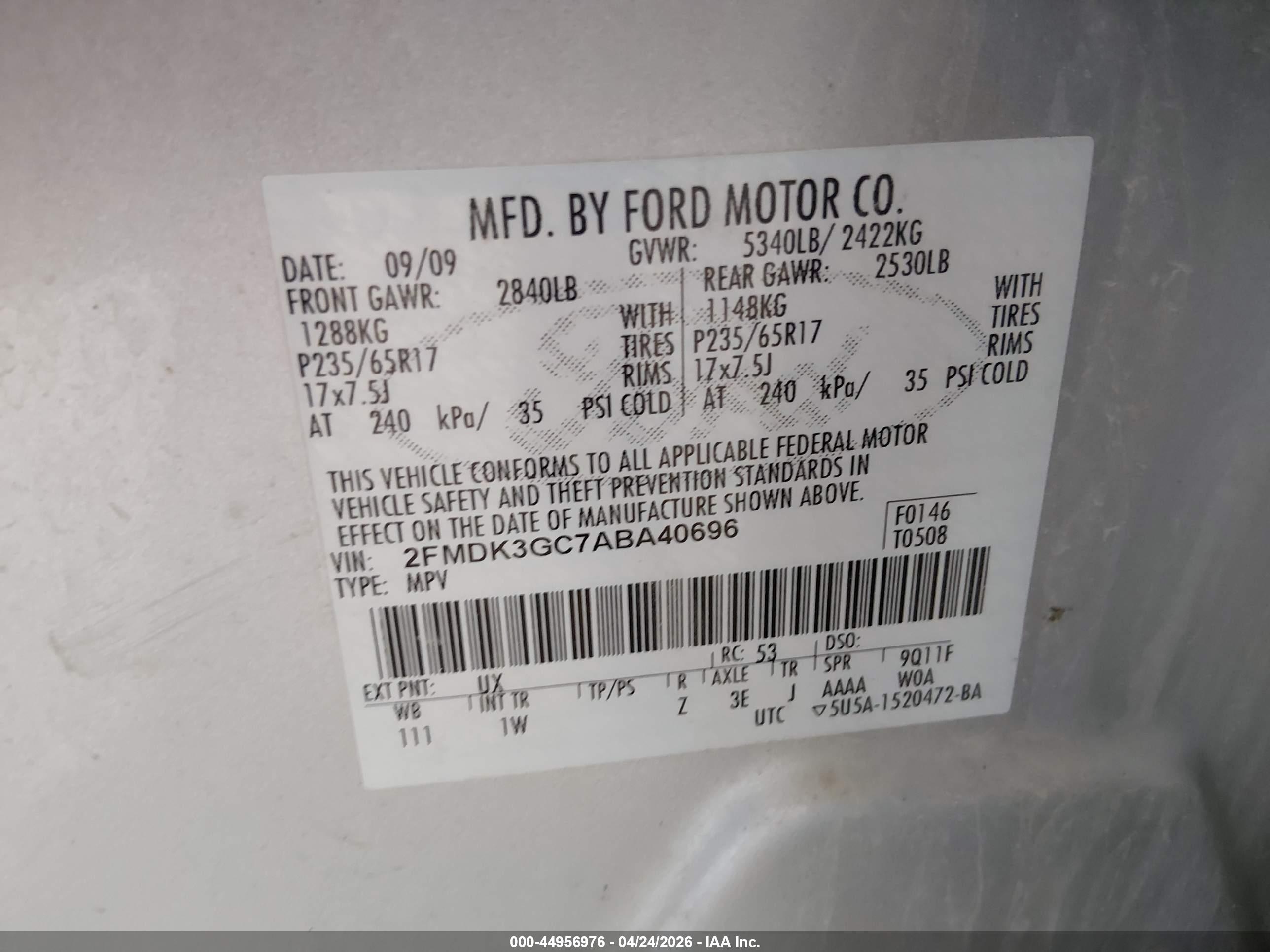 FORD EDGE image 9