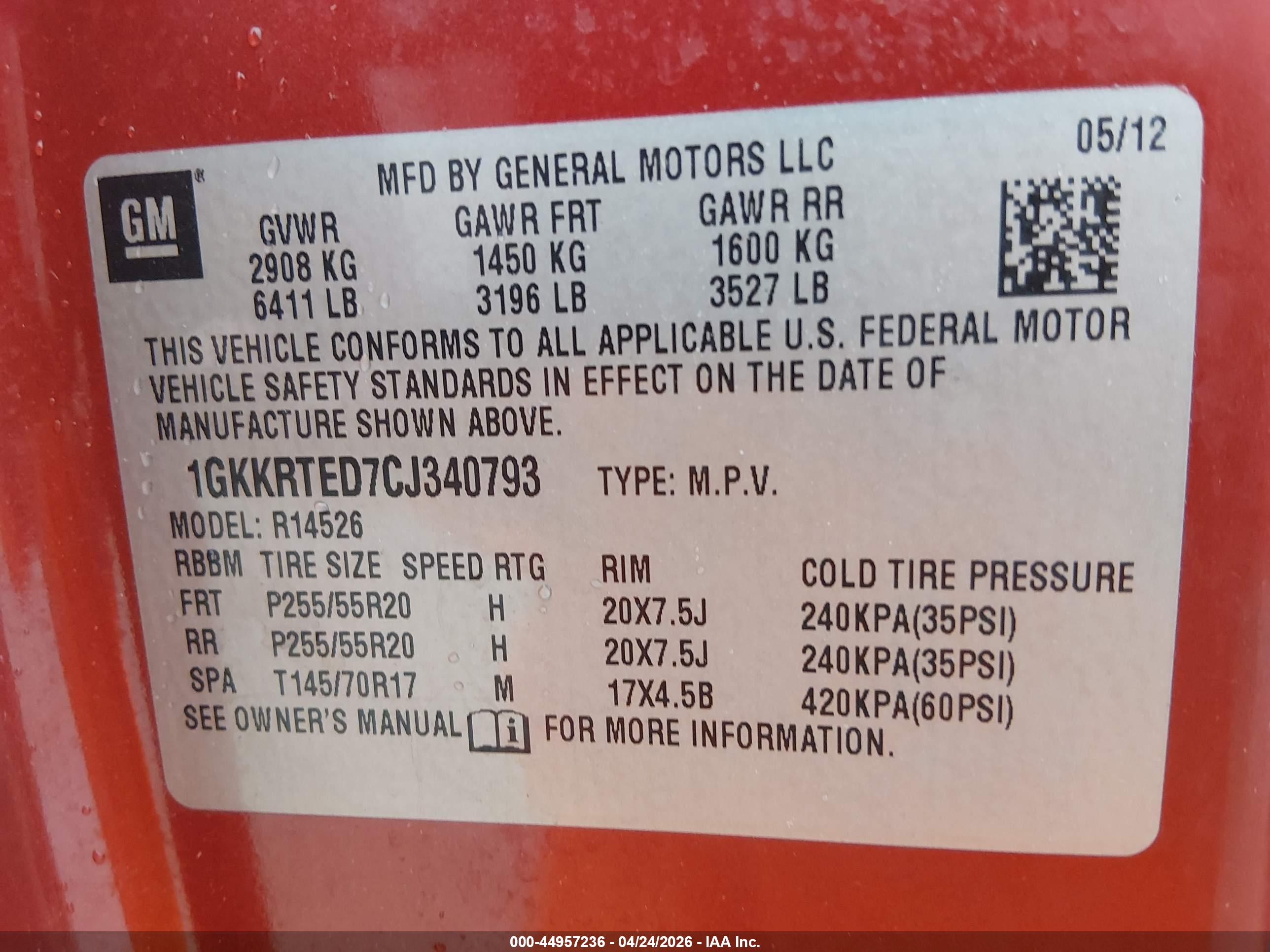 GMC ACADIA image 9
