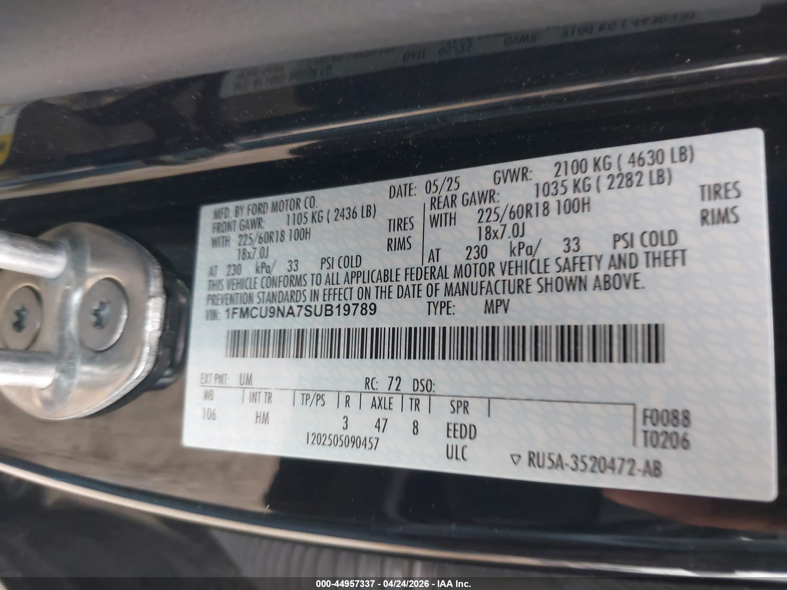FORD ESCAPE image 9