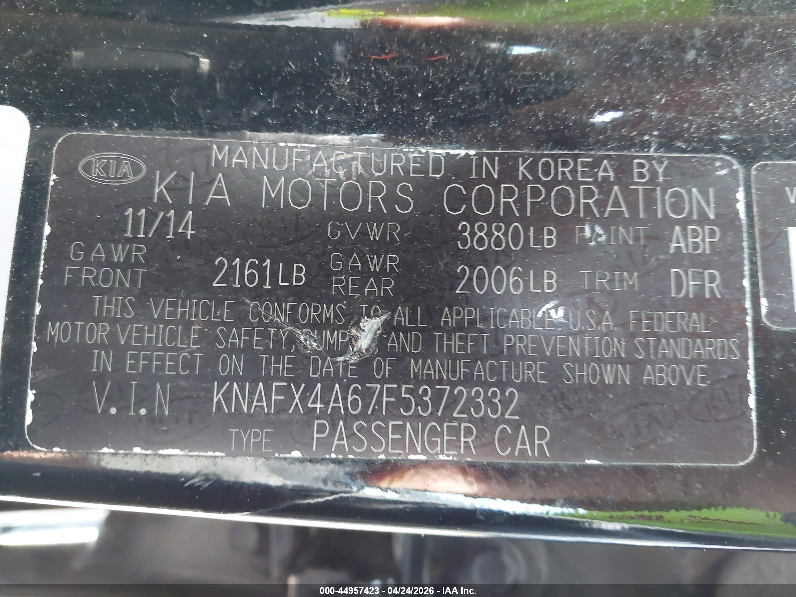 KIA FORTE image 9
