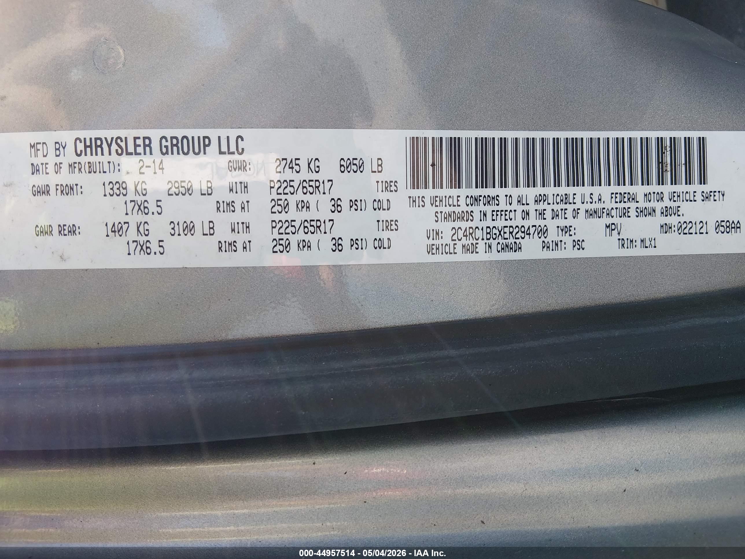 CHRYSLER TOWN image 9