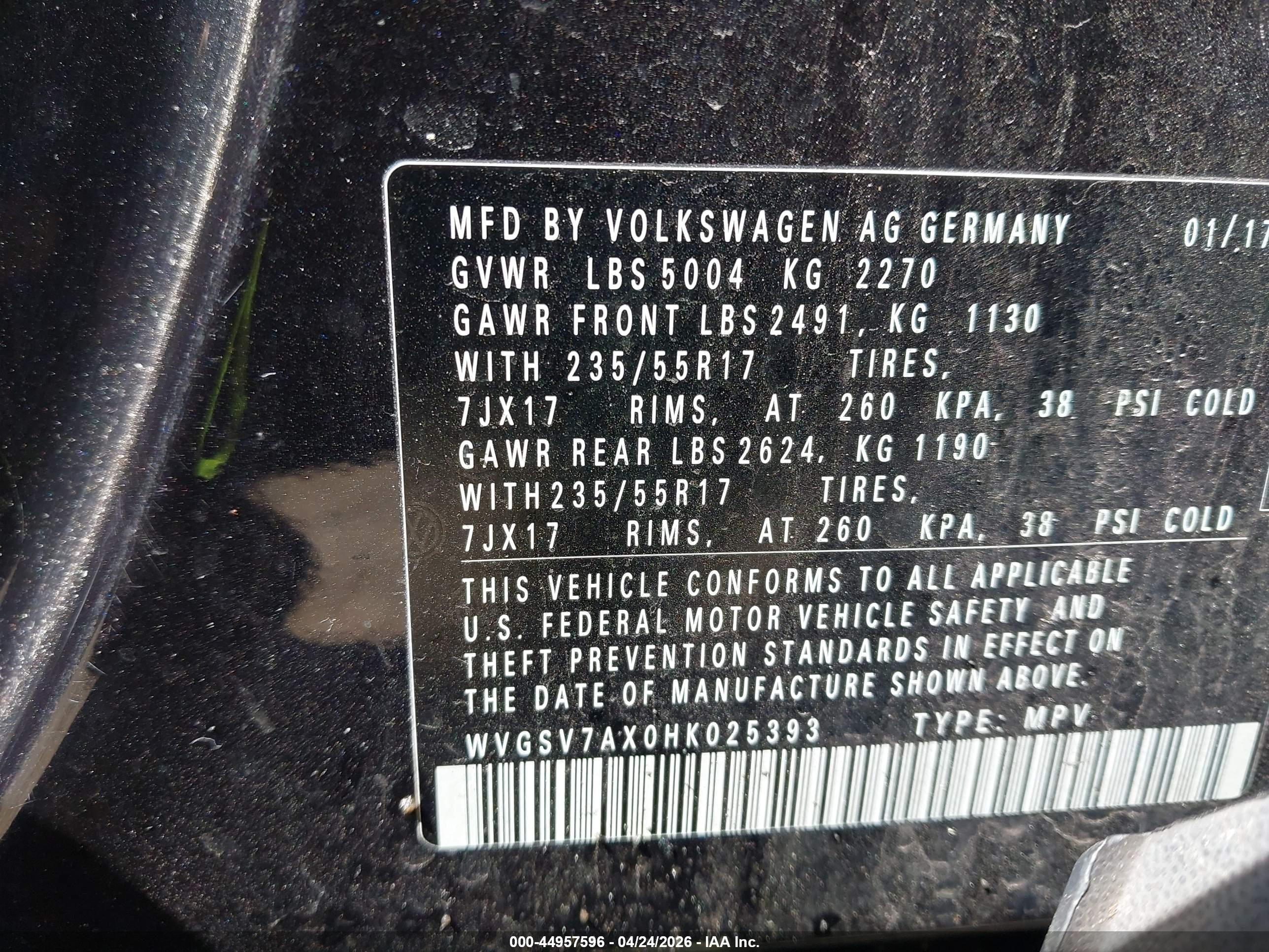 VOLKSWAGEN TIGUAN image 9