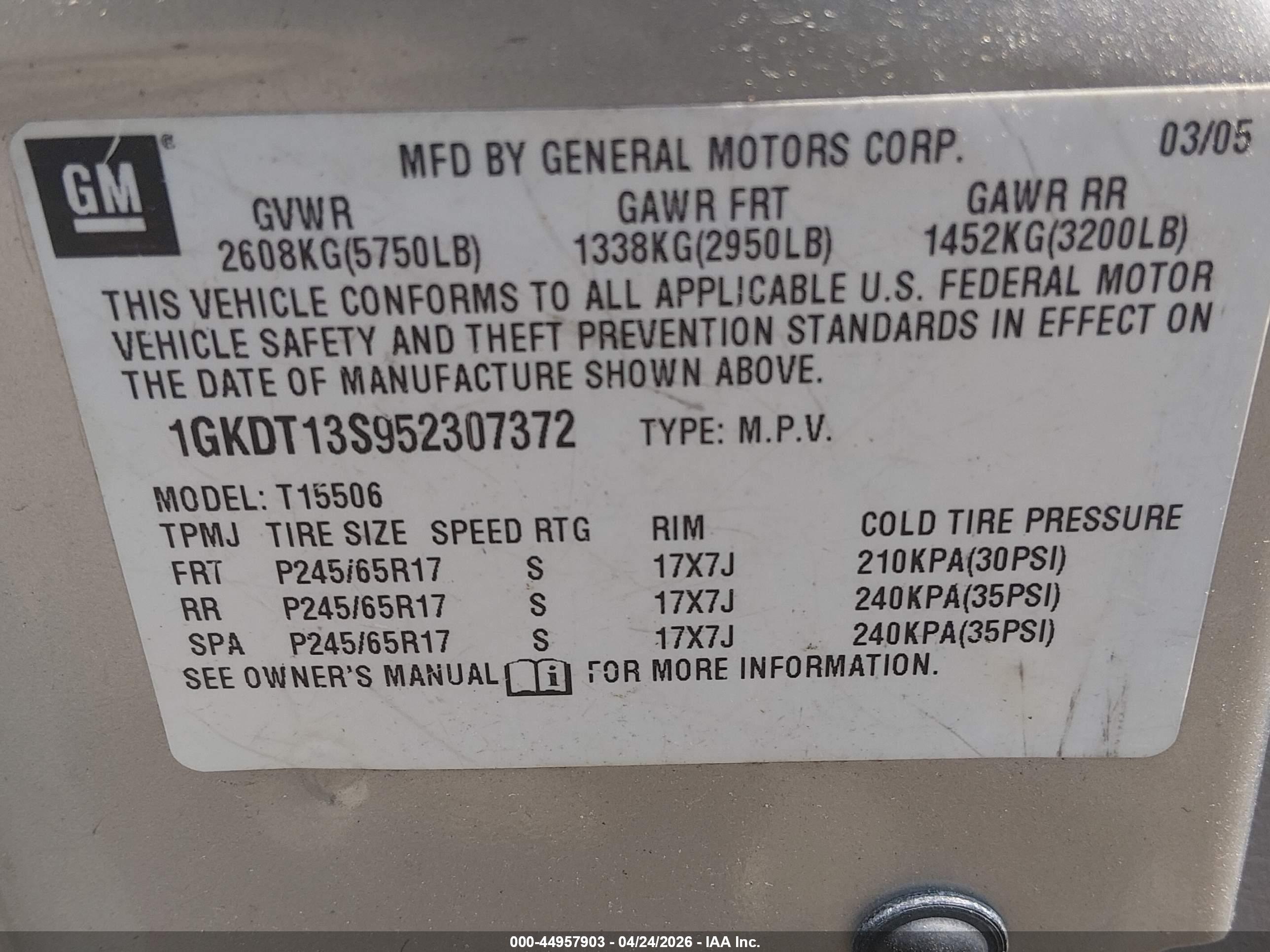 GMC ENVOY image 9