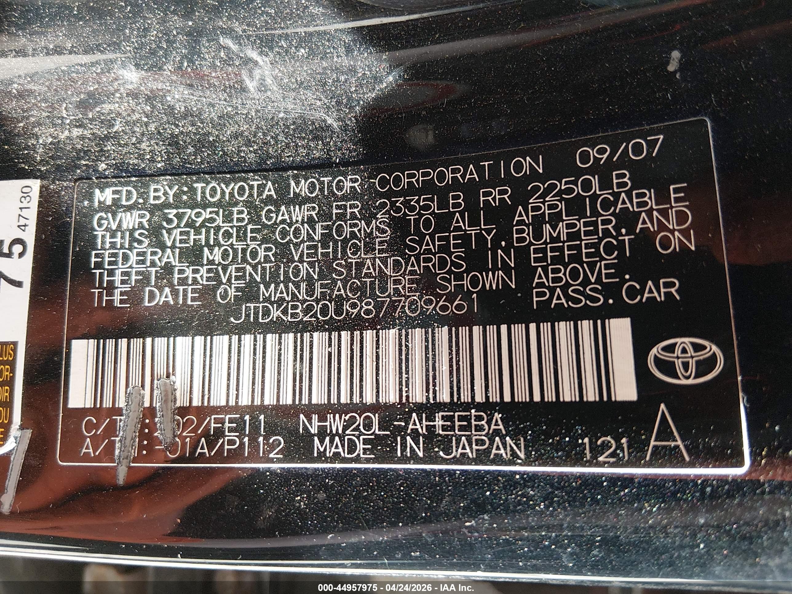 TOYOTA PRIUS image 9
