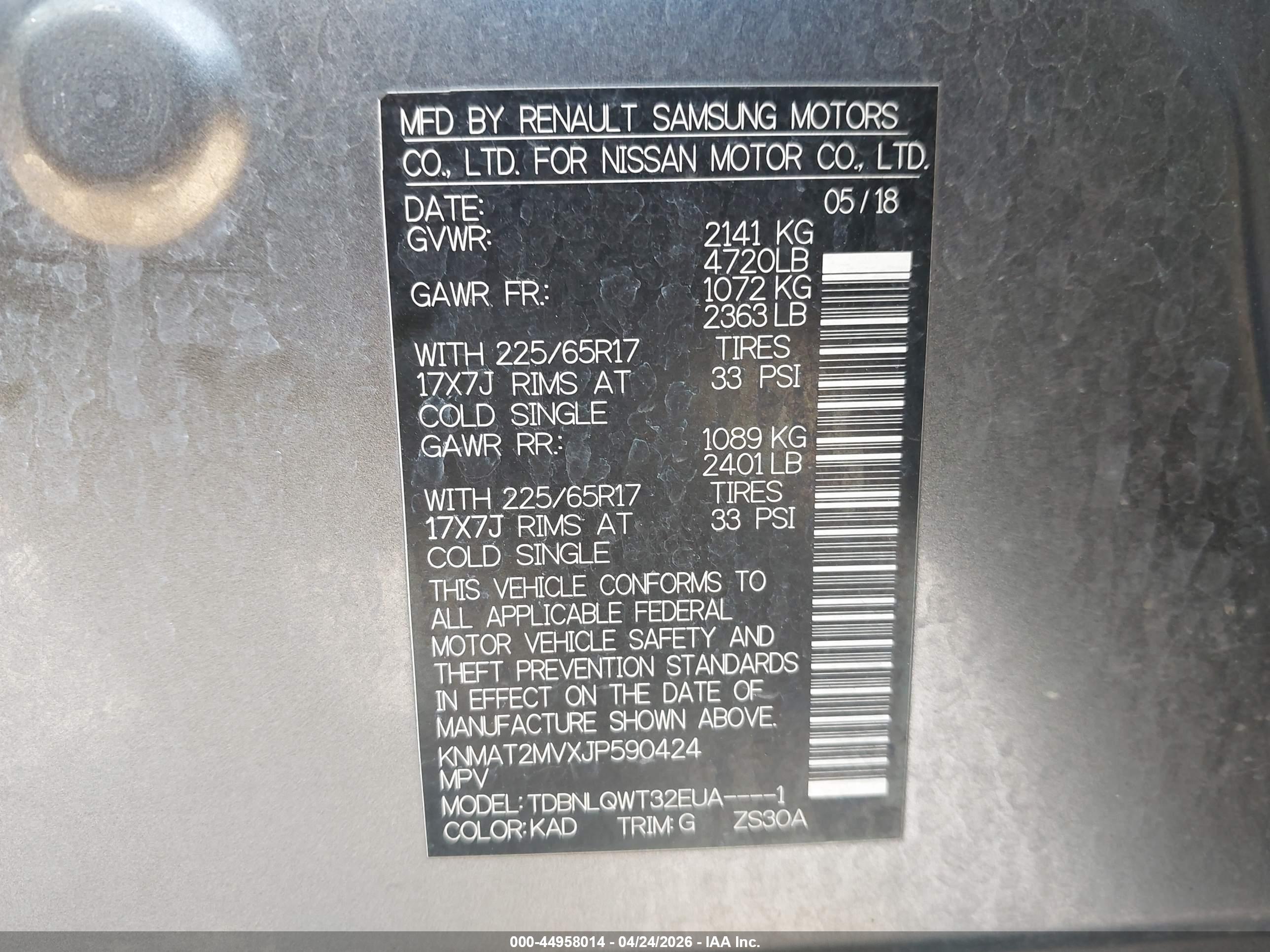 NISSAN ROGUE image 9
