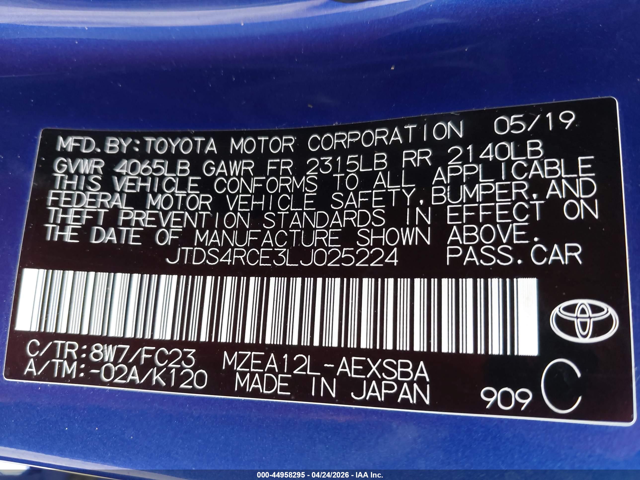TOYOTA COROLLA image 9