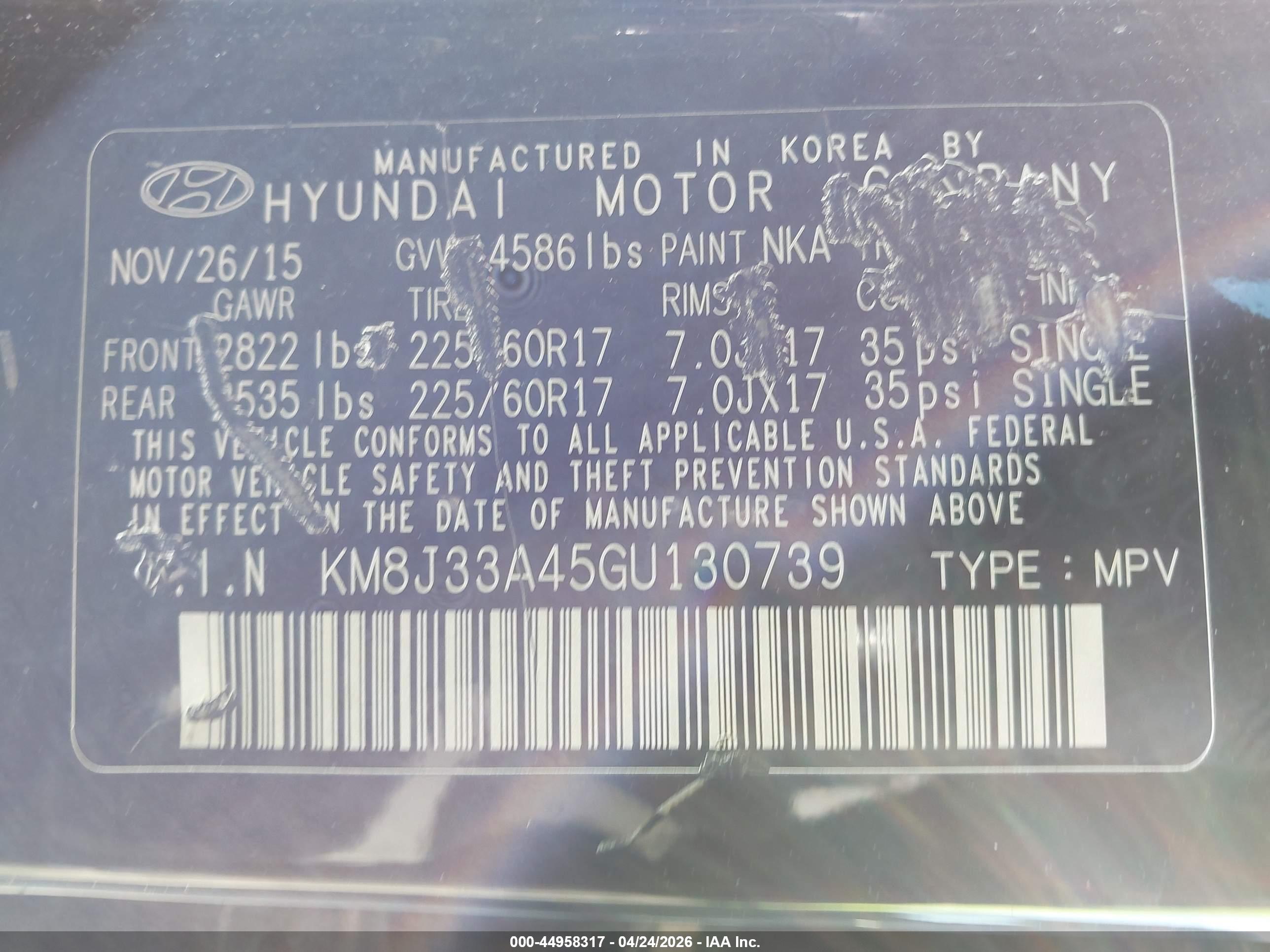 HYUNDAI TUCSON image 9