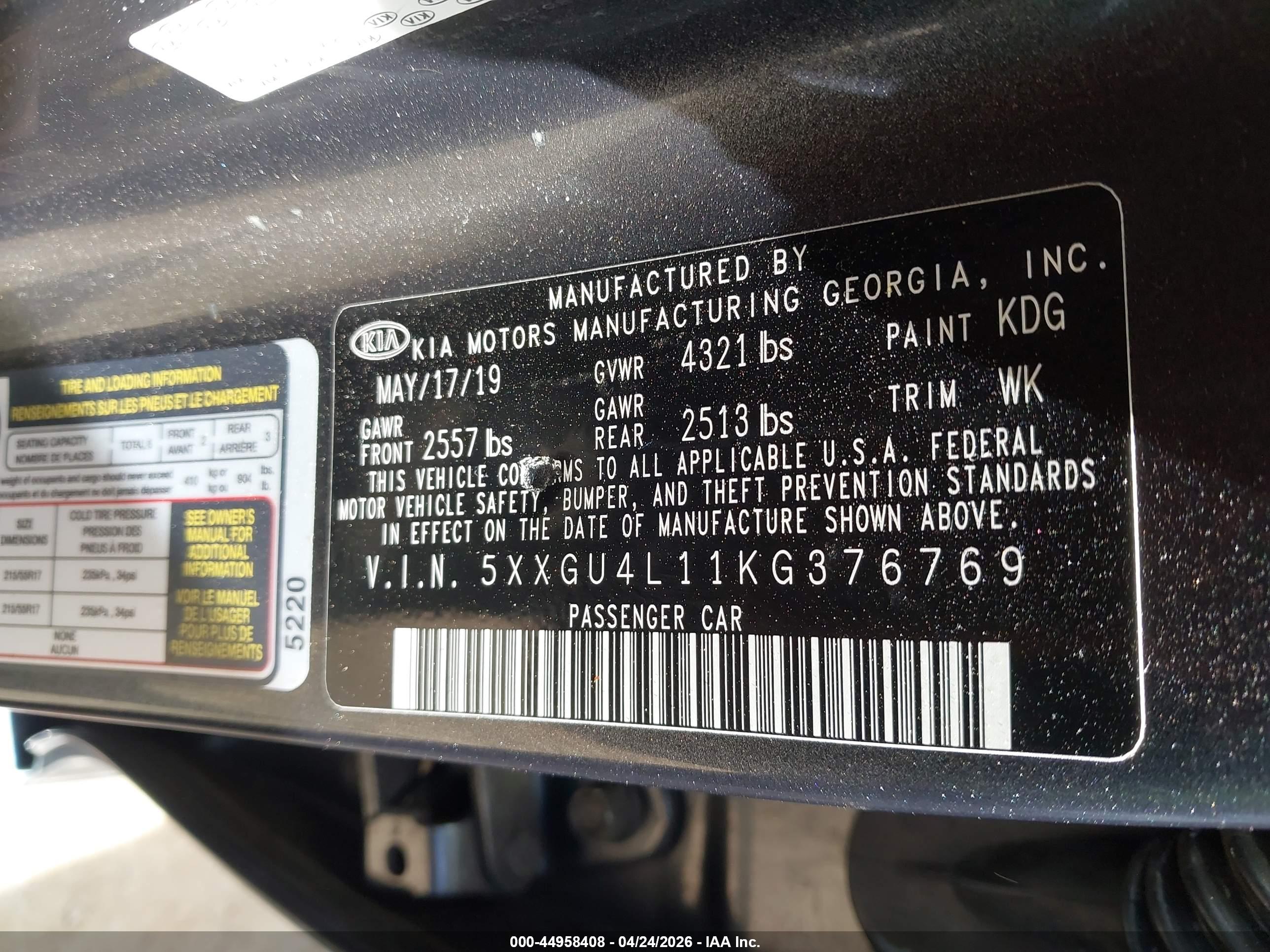 KIA OPTIMA image 9