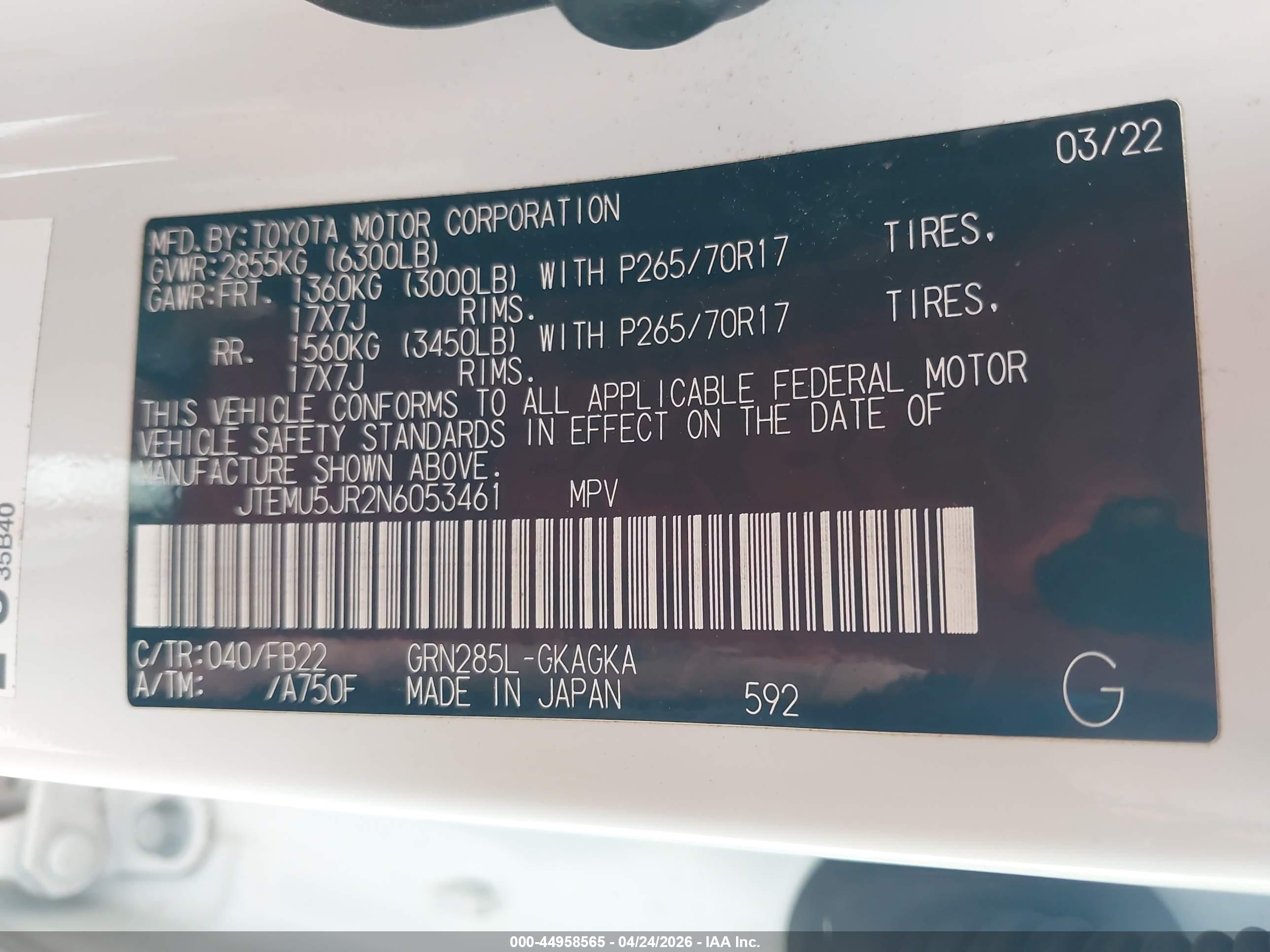 TOYOTA 4RUNNER image 9