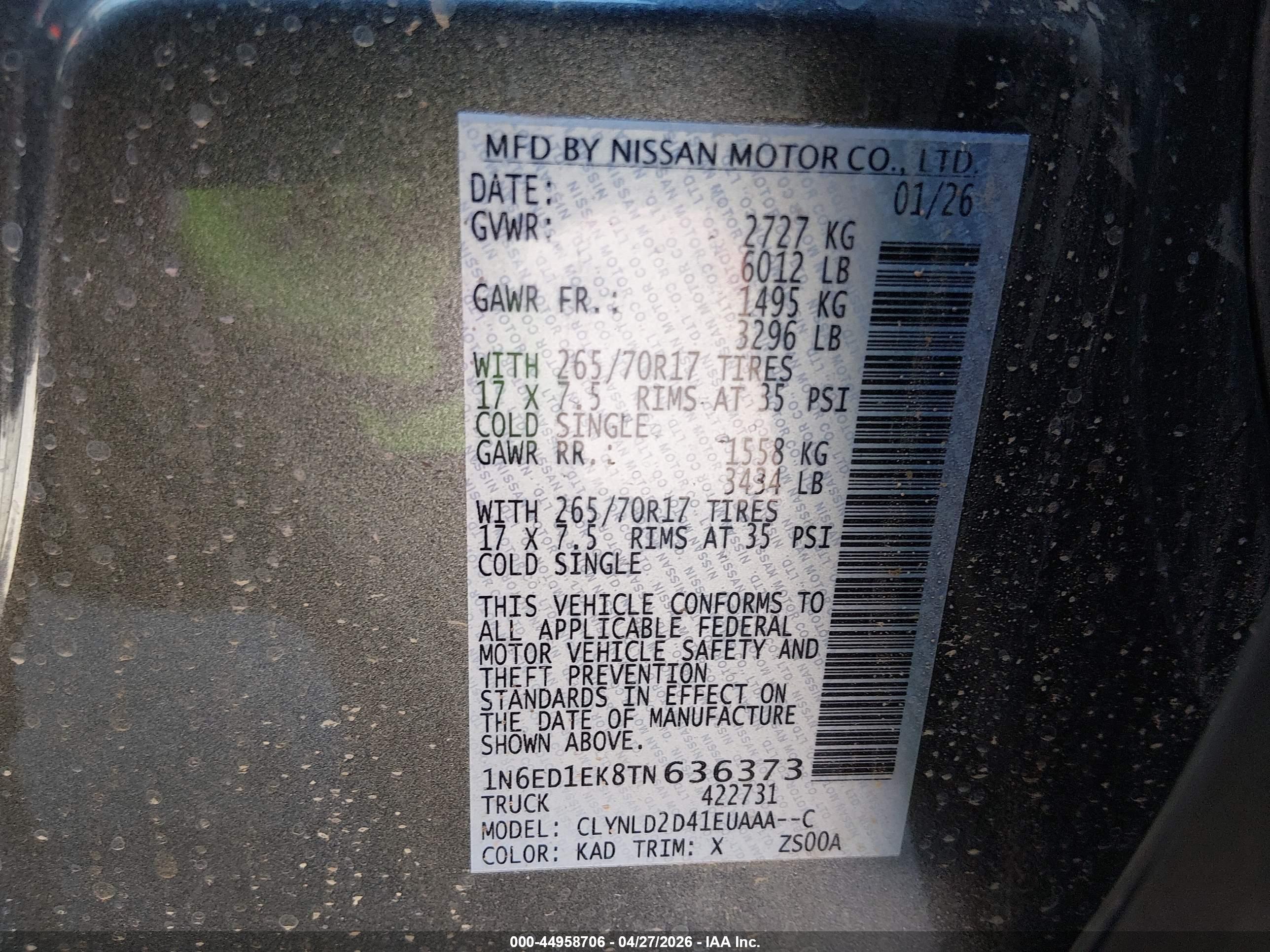 NISSAN FRONTIER image 9