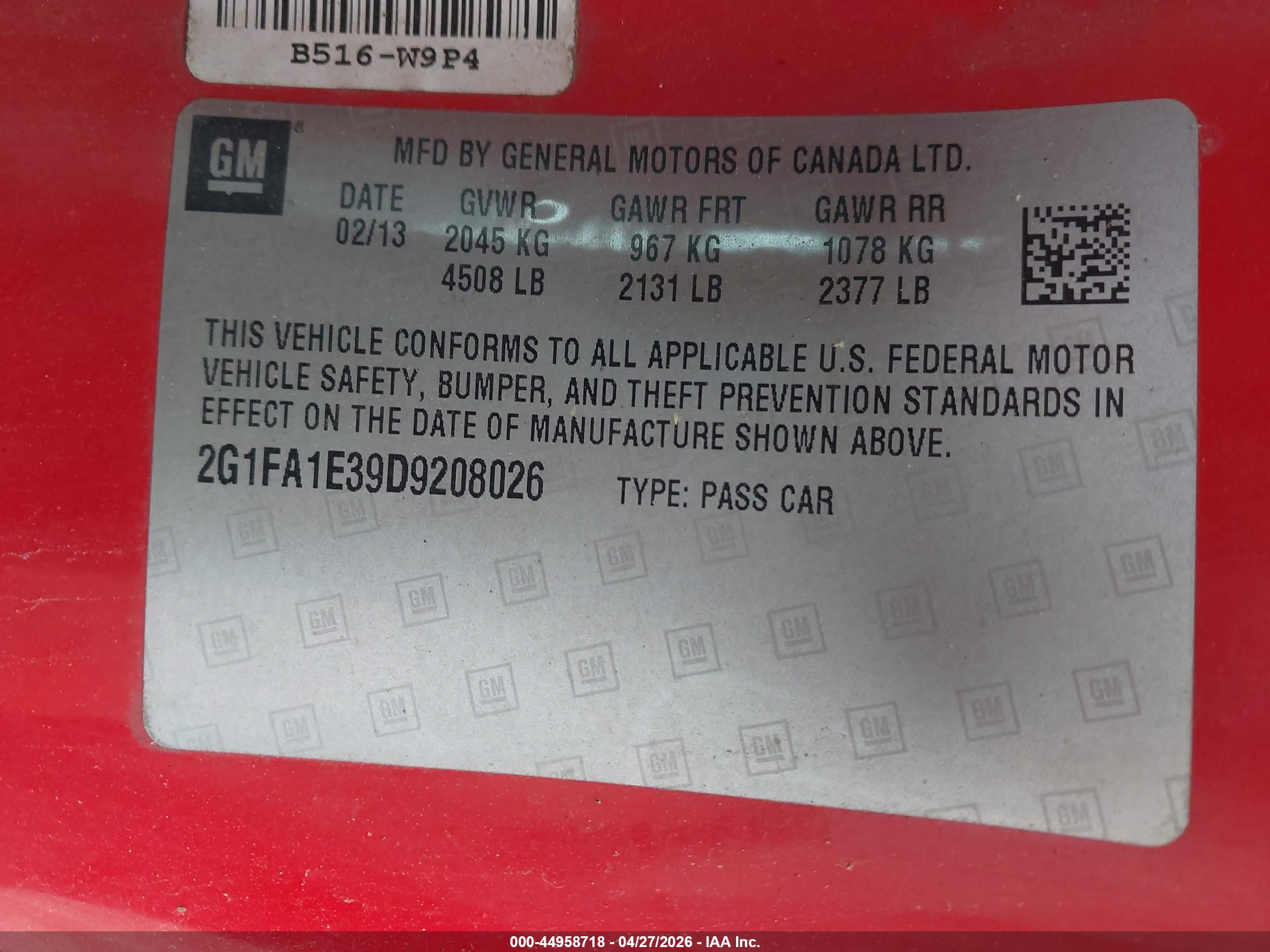 CHEVROLET CAMARO image 9