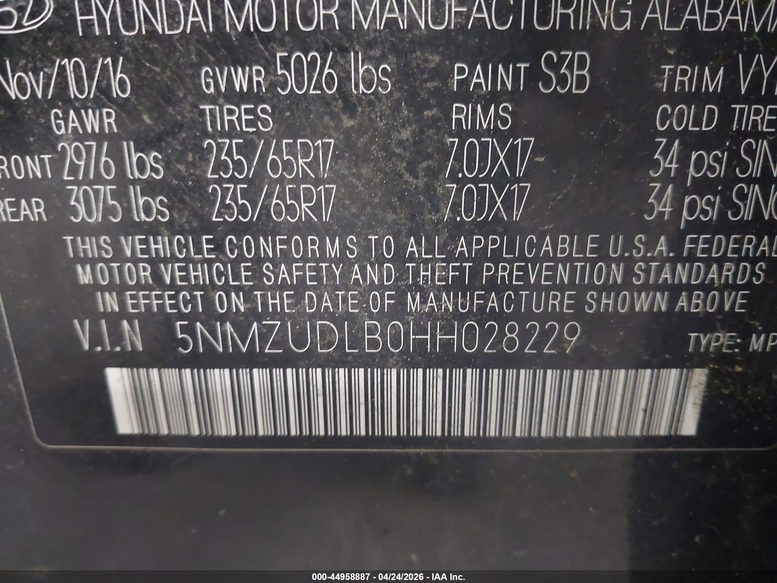 HYUNDAI SANTA image 9