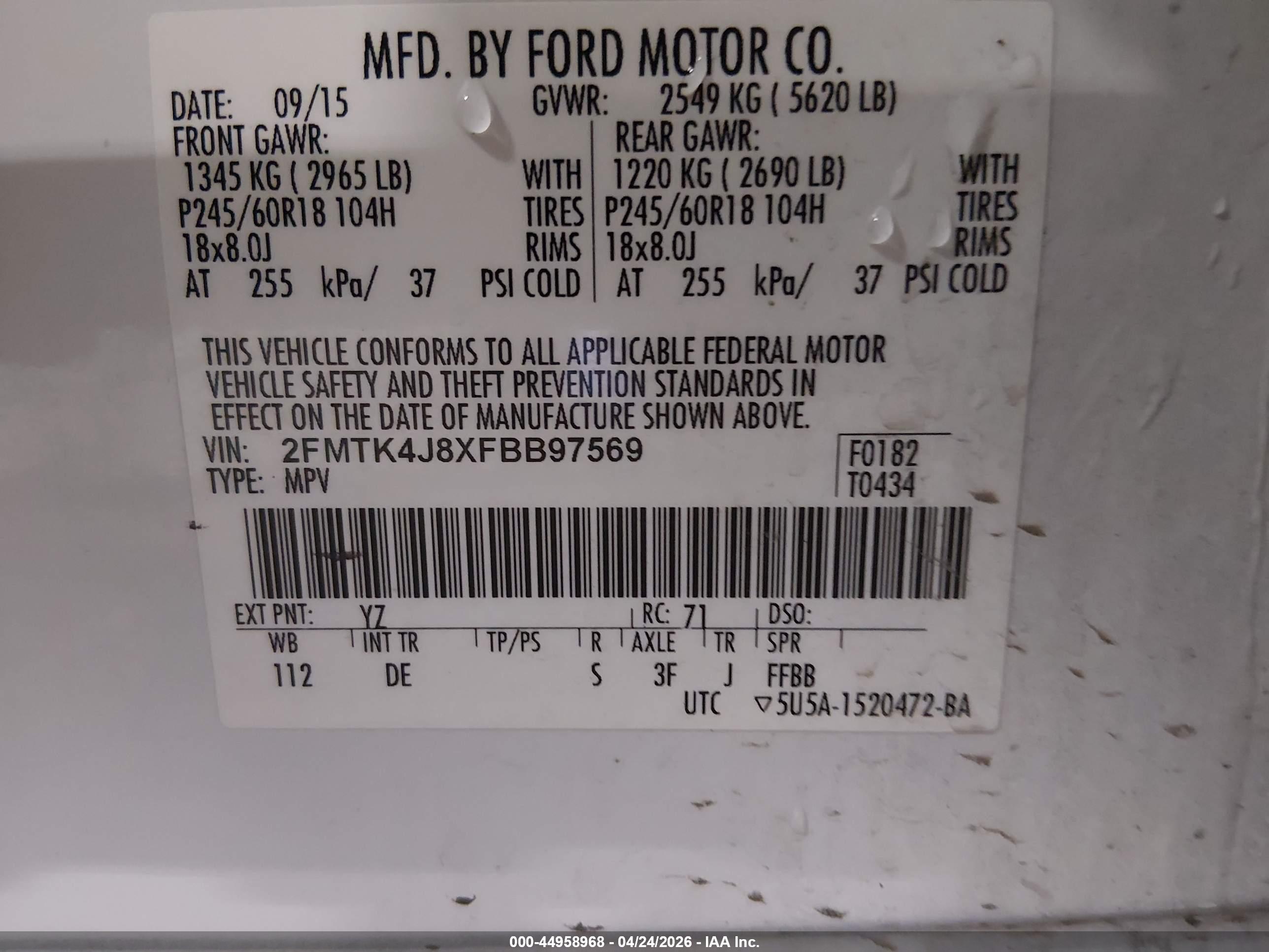 FORD EDGE image 9
