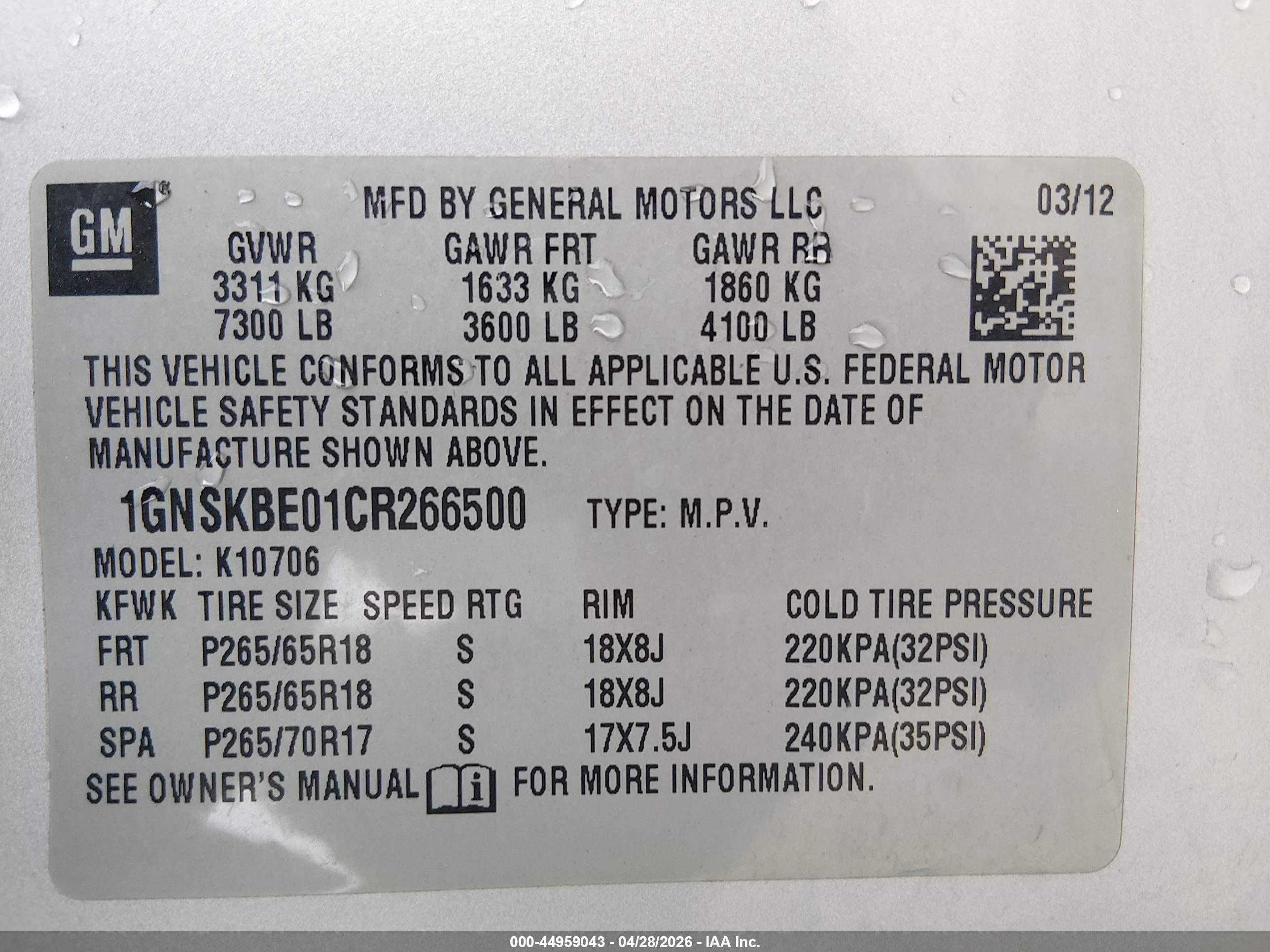 CHEVROLET TAHOE image 9