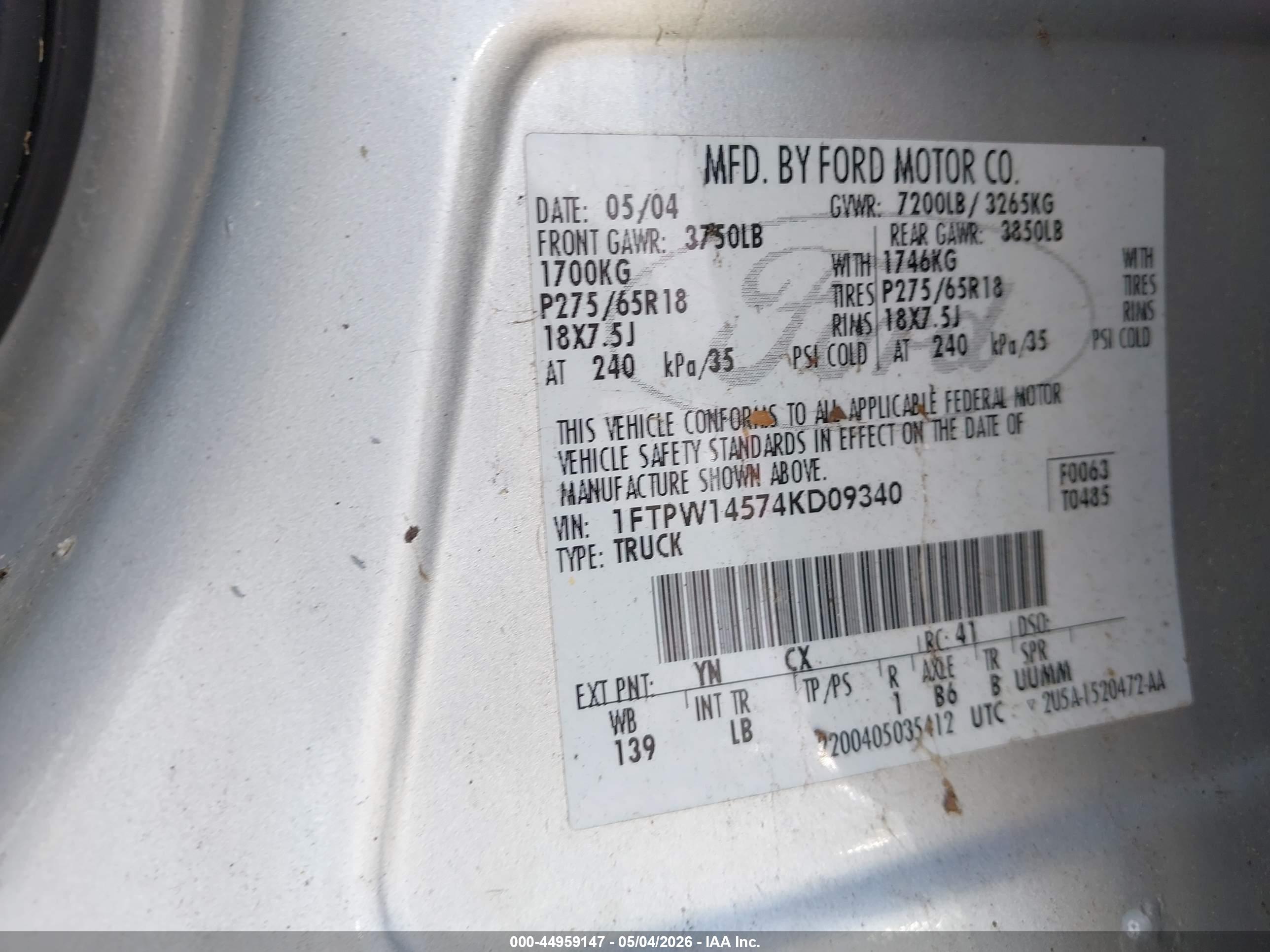 FORD F-150 image 9