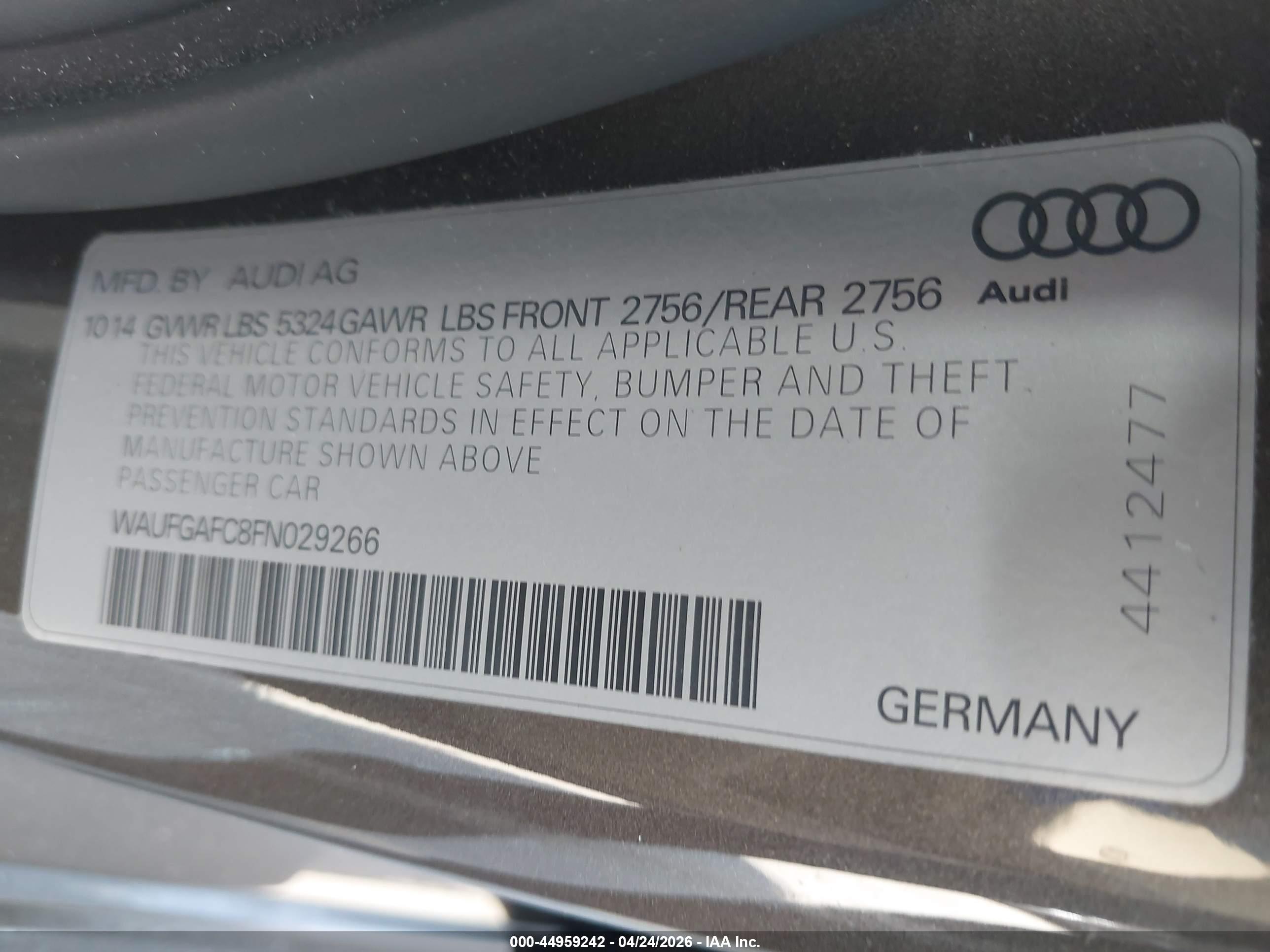 AUDI A6 image 9