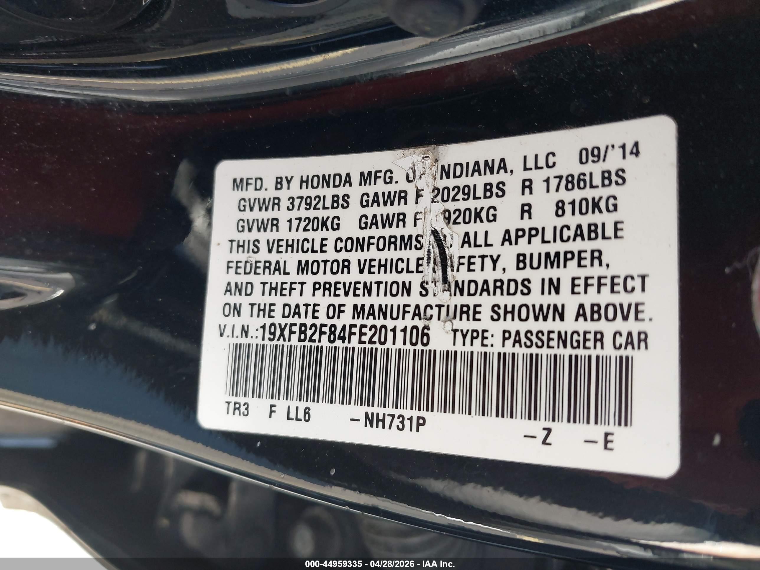 HONDA CIVIC image 9