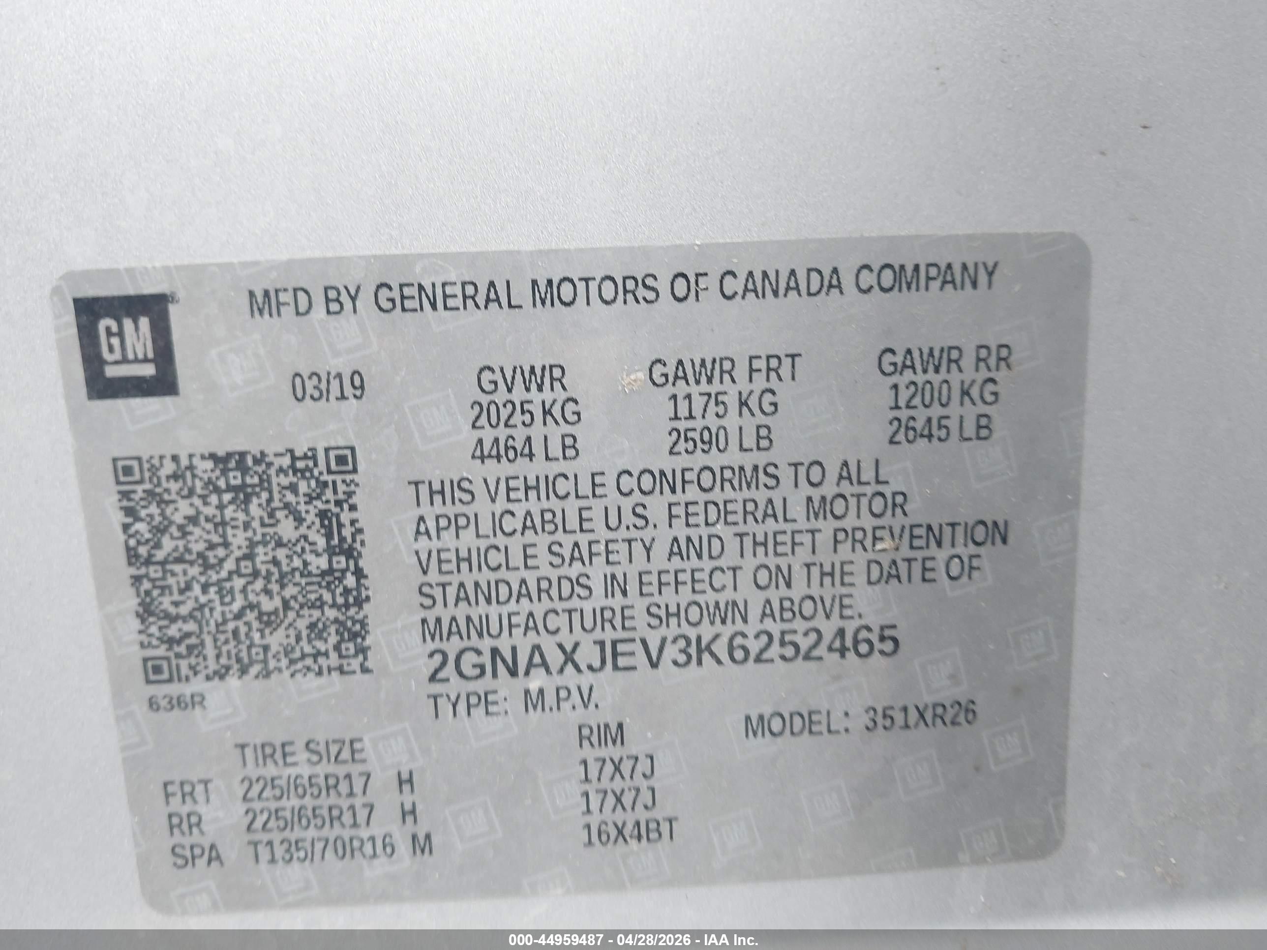 CHEVROLET EQUINOX image 9