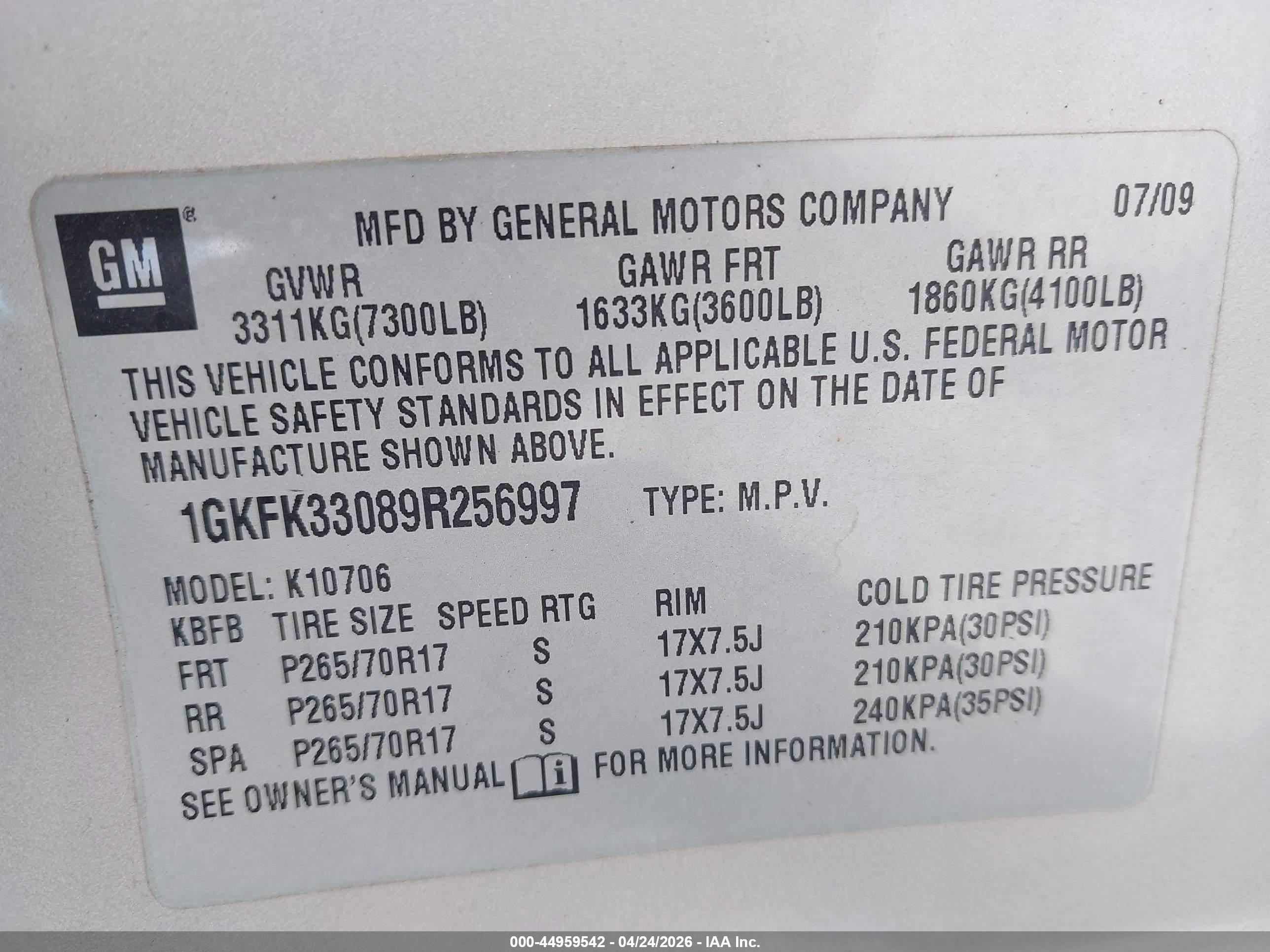 GMC YUKON image 9
