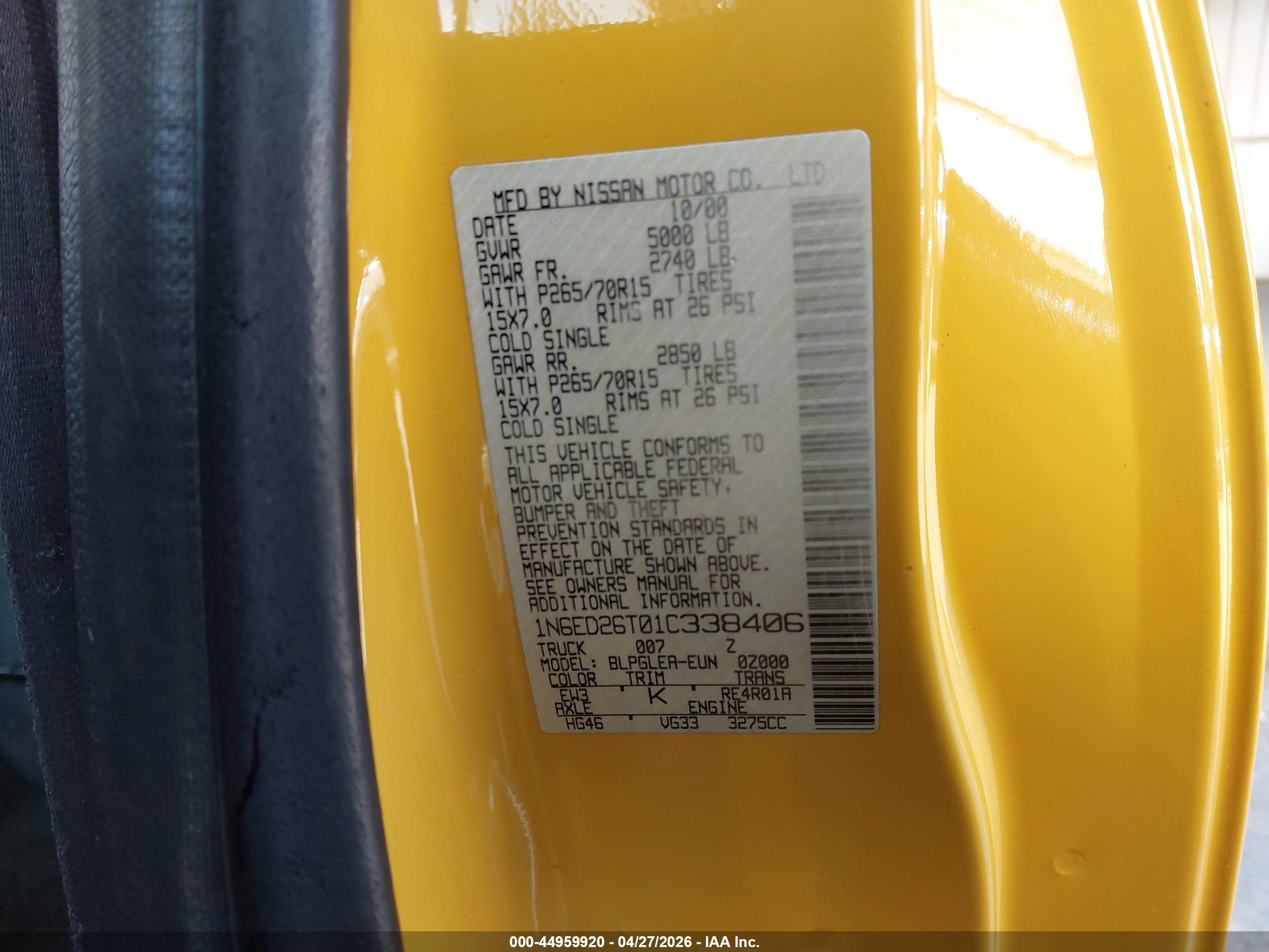 NISSAN FRONTIER image 9