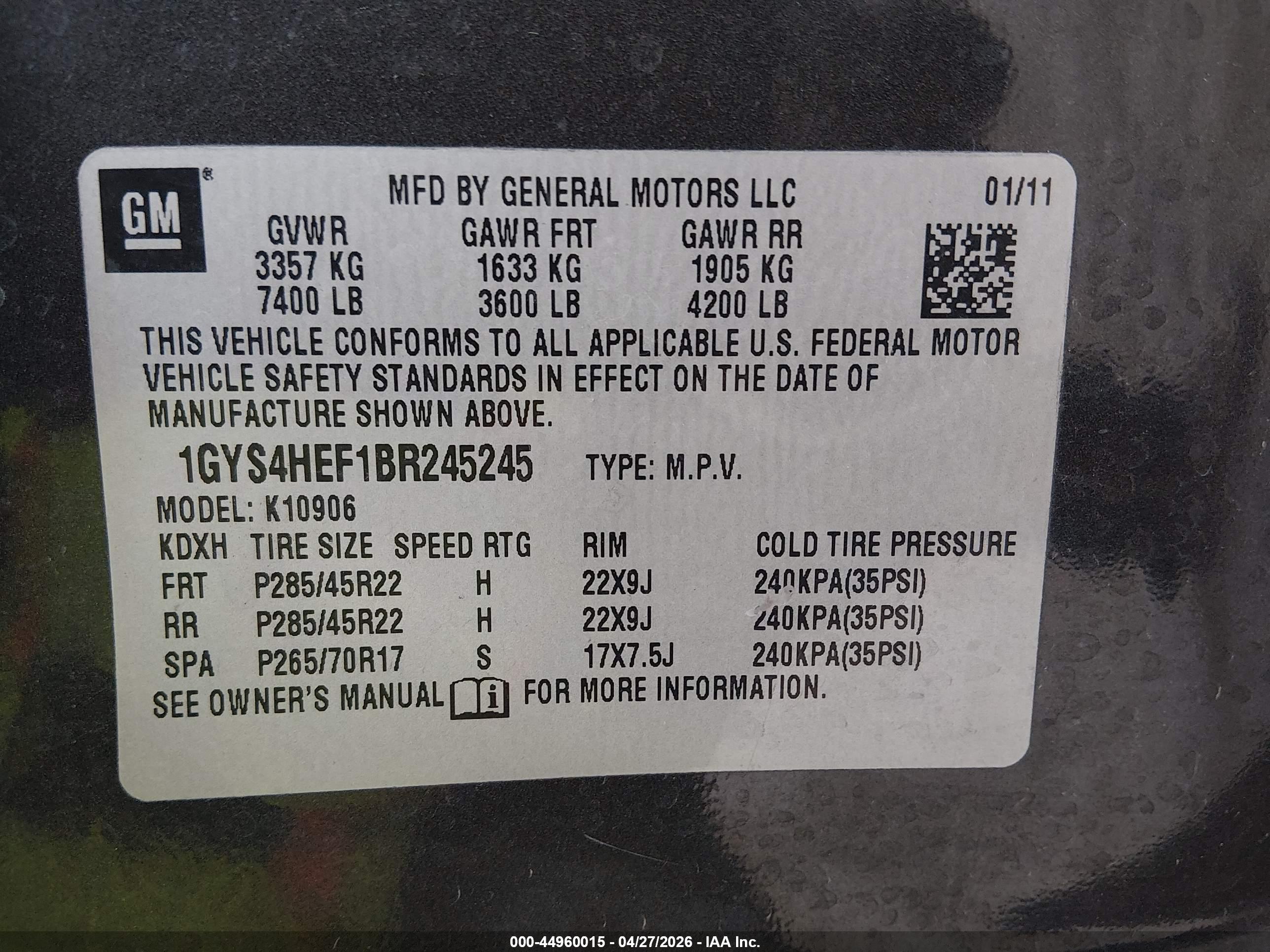 CADILLAC ESCALADE image 9