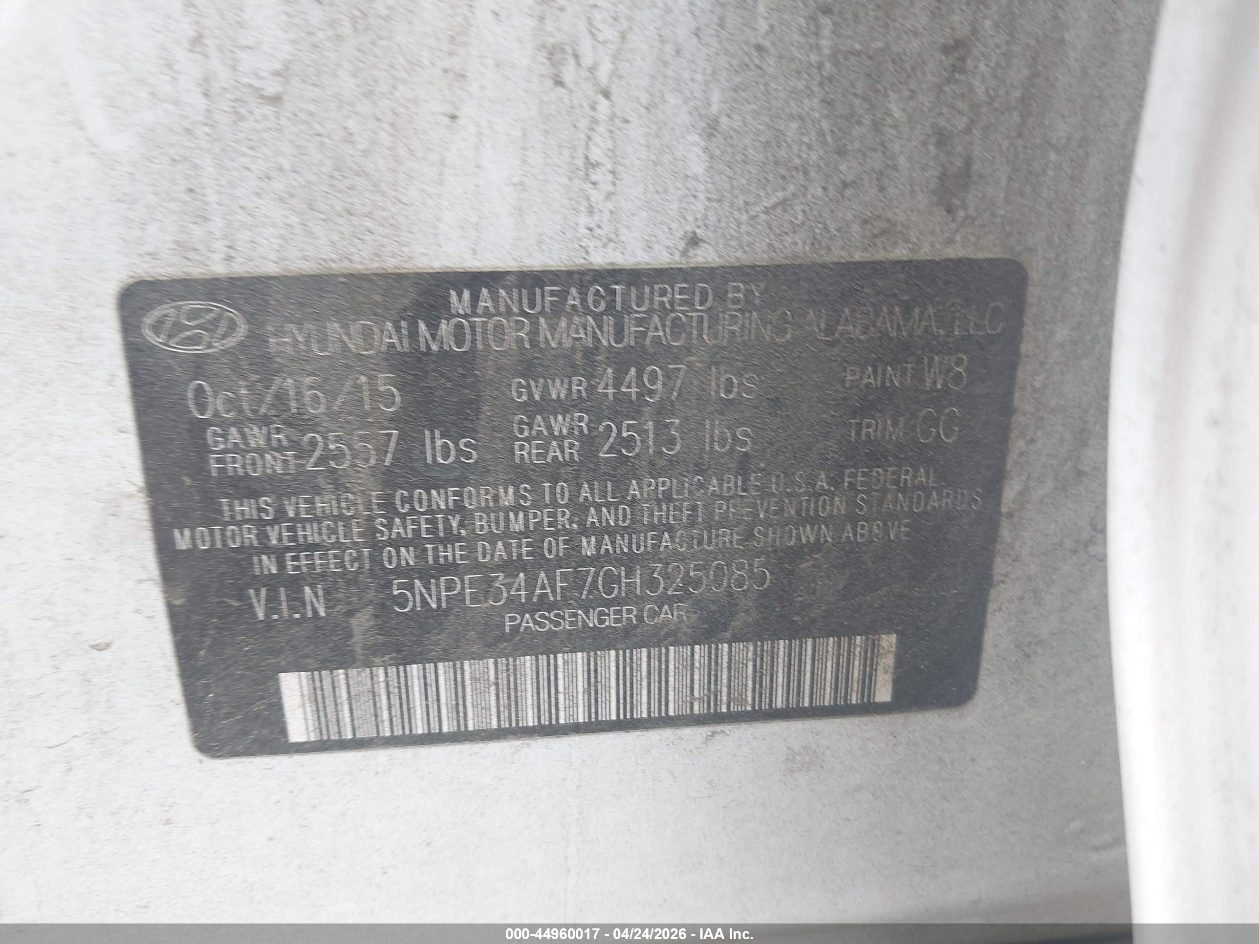 HYUNDAI SONATA image 9