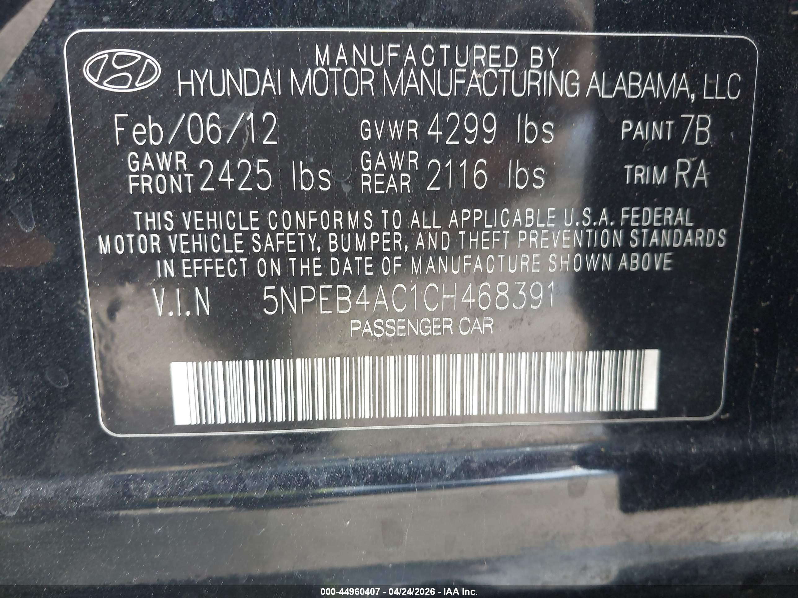 HYUNDAI SONATA image 9