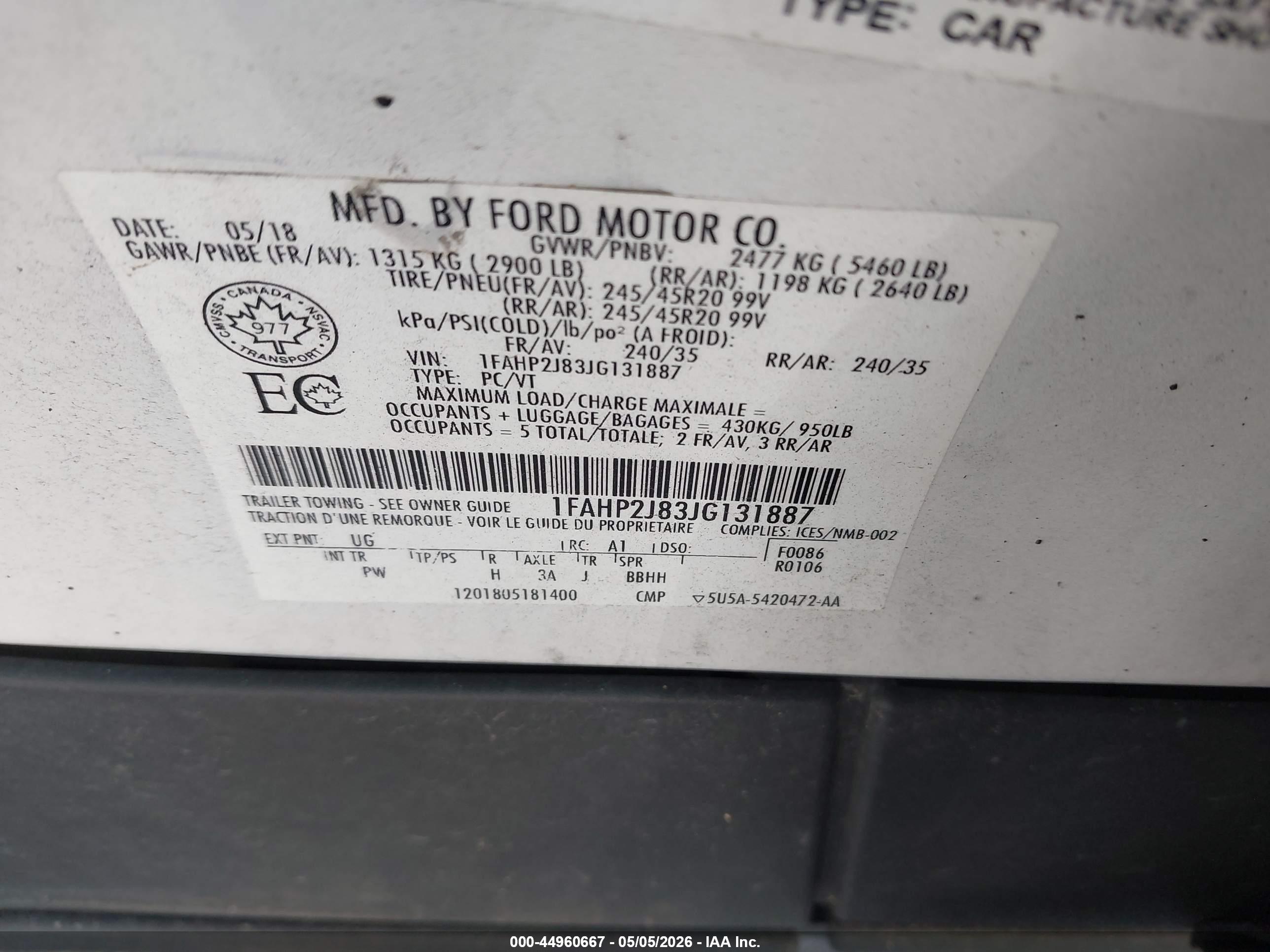 FORD TAURUS image 9
