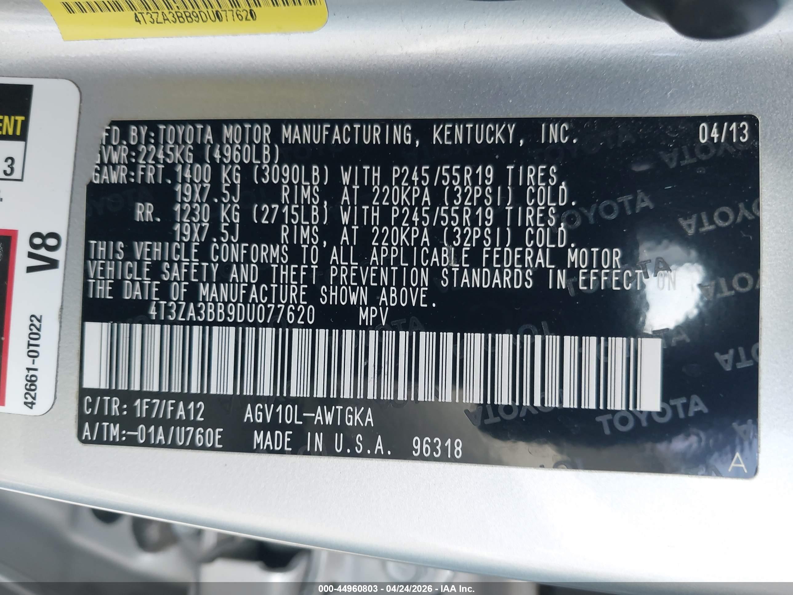 TOYOTA VENZA image 9