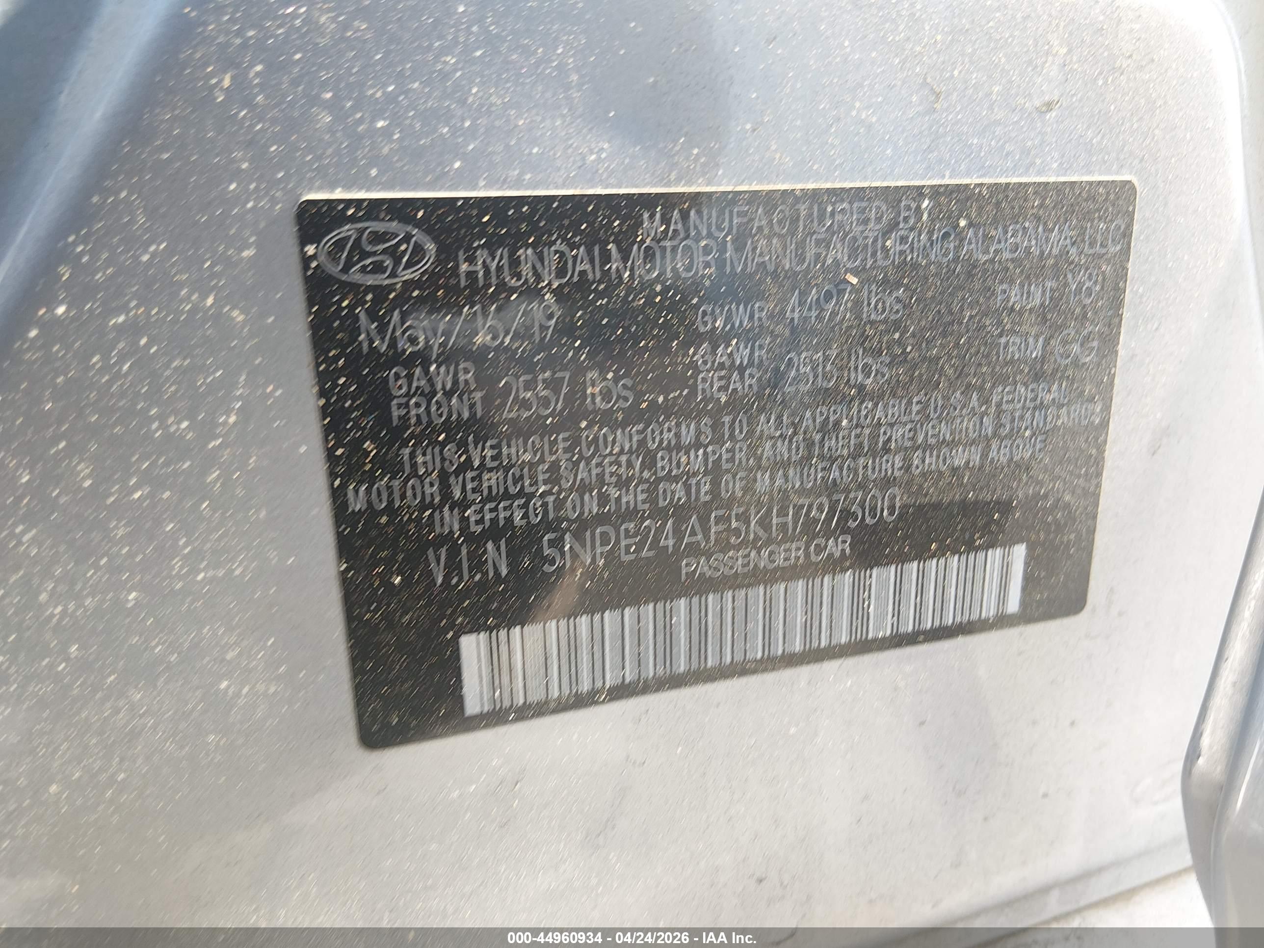 HYUNDAI SONATA image 9