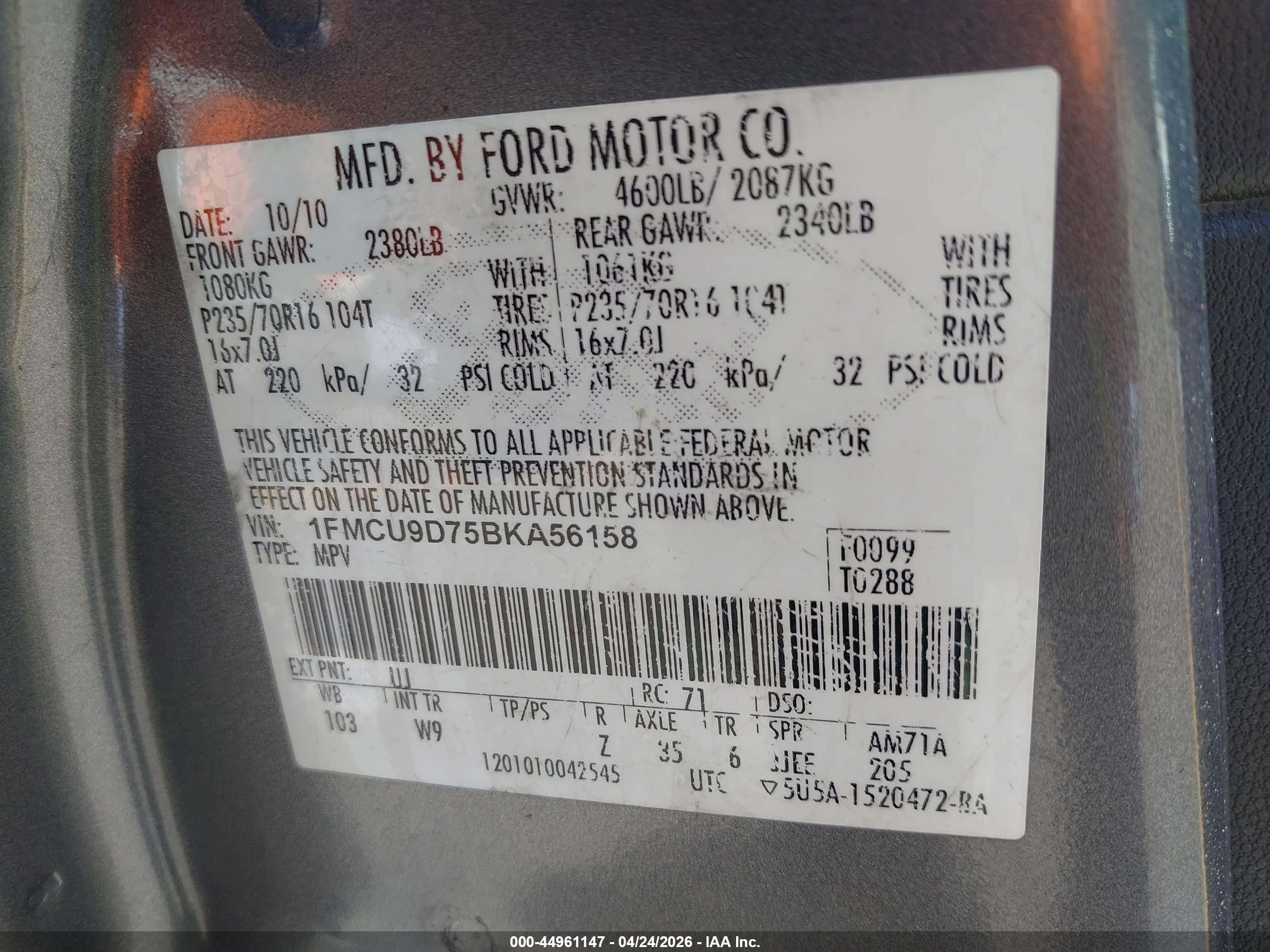 FORD ESCAPE image 9
