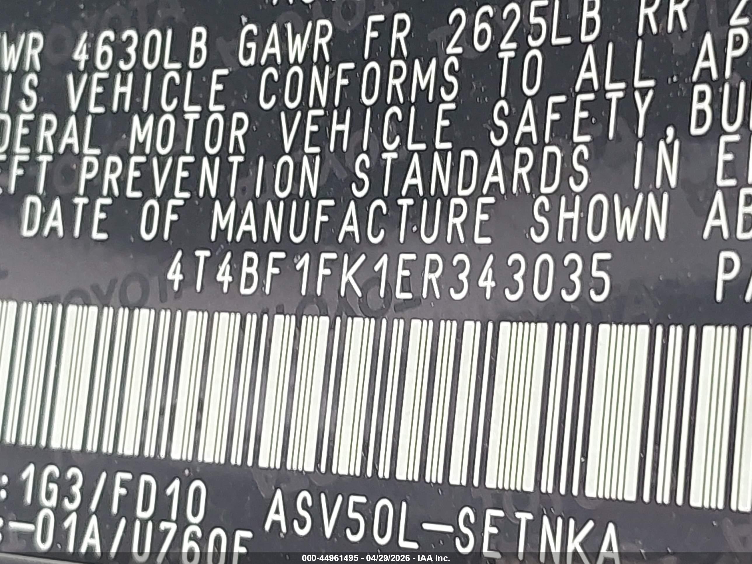 TOYOTA CAMRY image 9