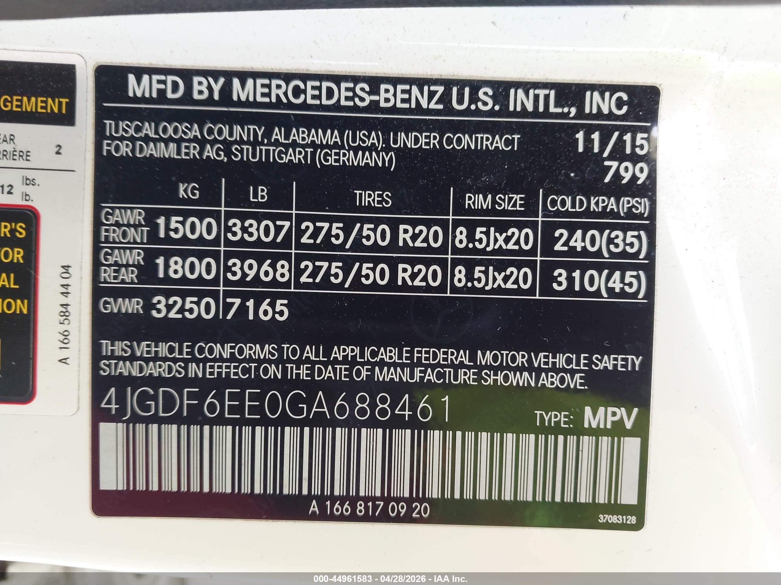 MERCEDES-BENZ GL image 9