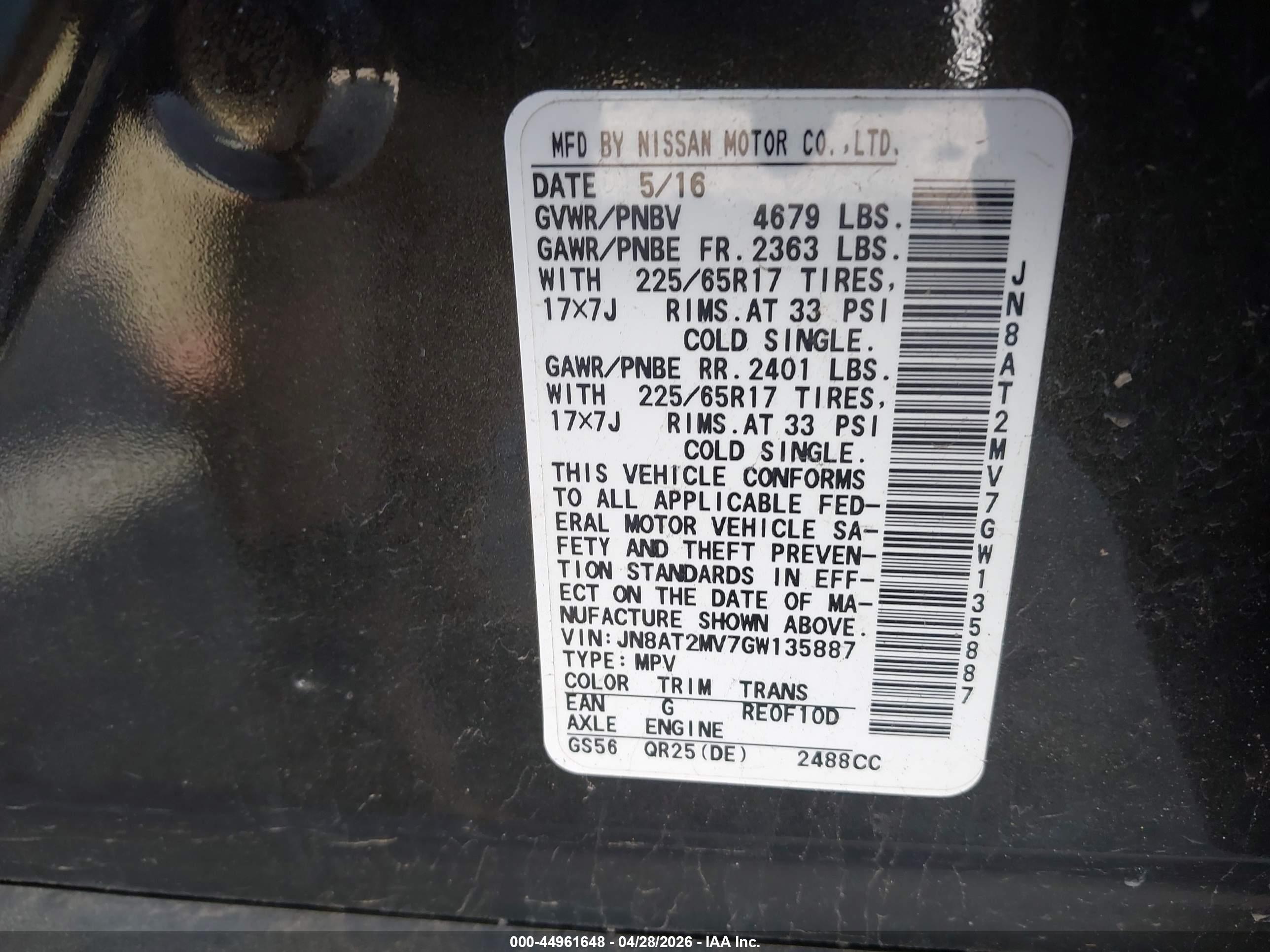 NISSAN ROGUE image 9