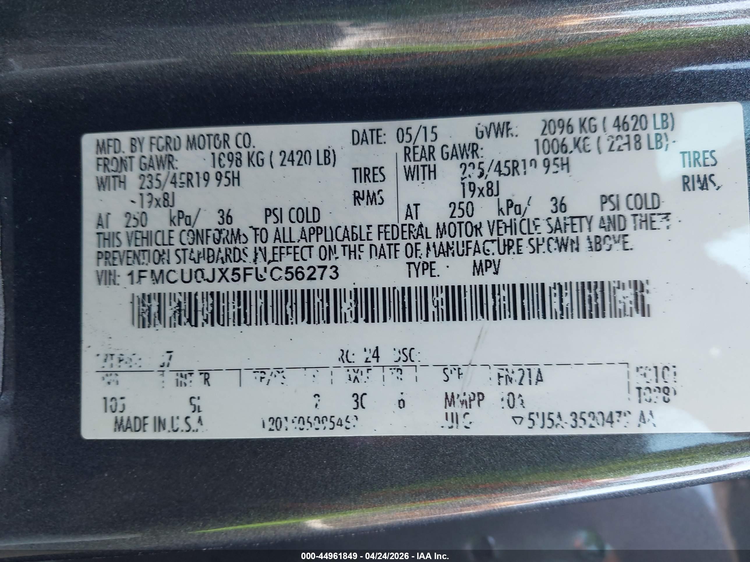 FORD ESCAPE image 9
