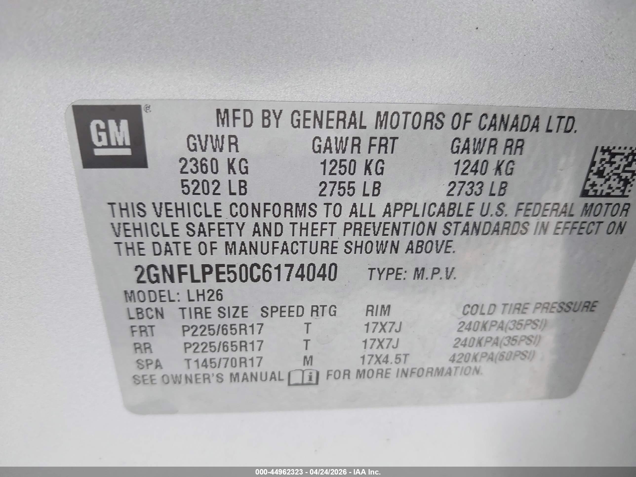 CHEVROLET EQUINOX image 9
