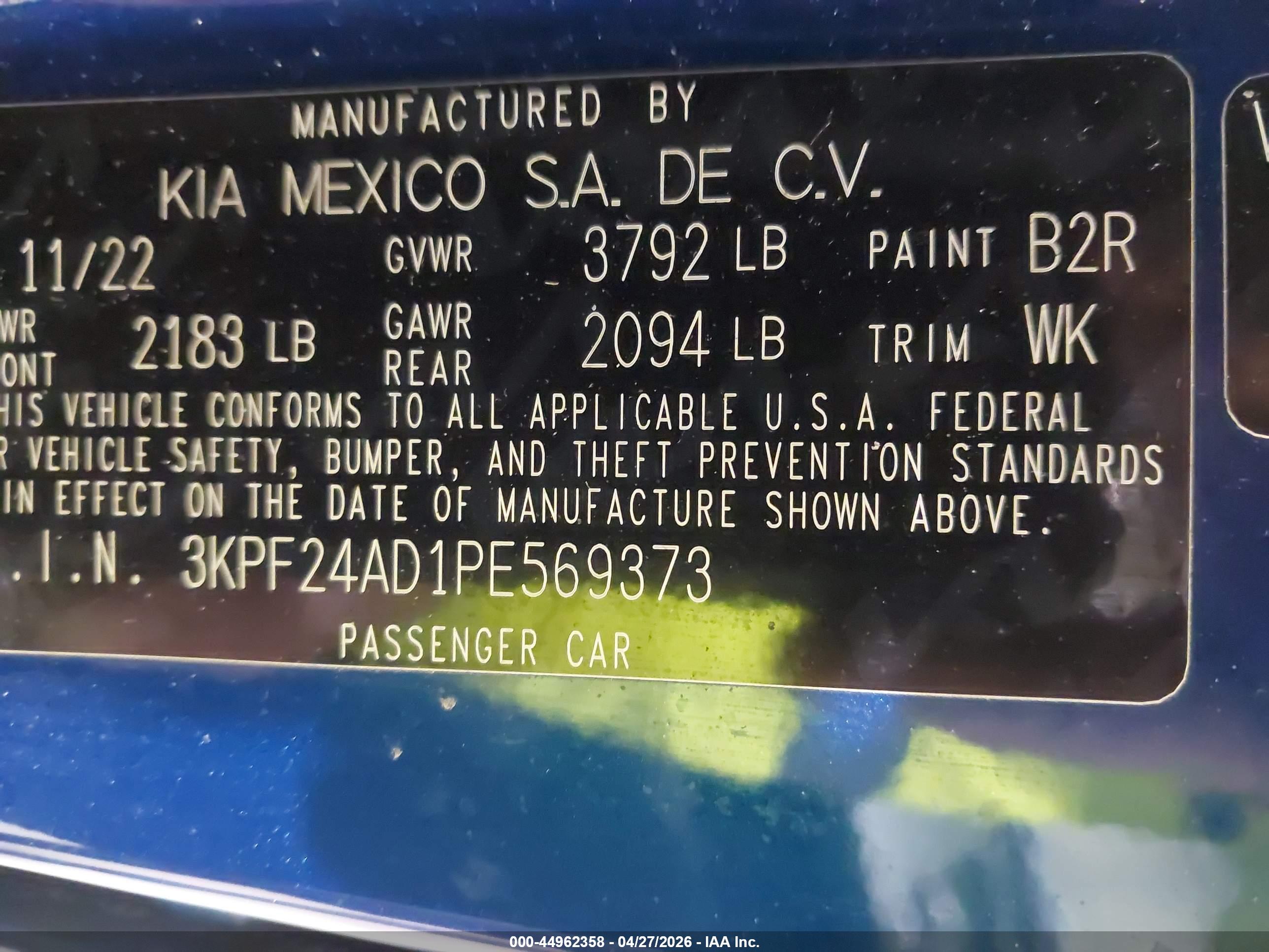 KIA FORTE image 9